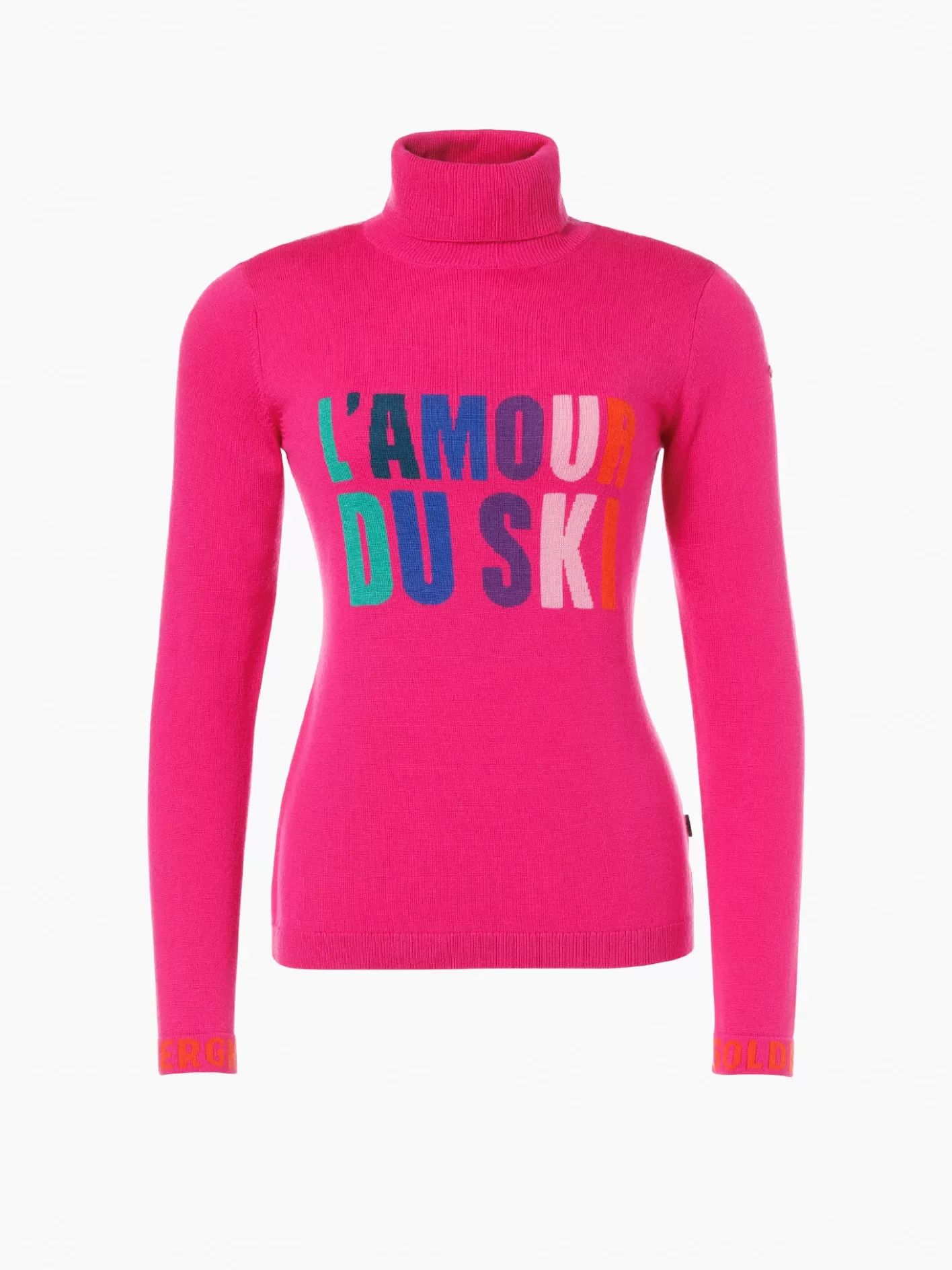 Goldbergh AMOUR Long Sleeve Knit Sweater passion pink Outlet