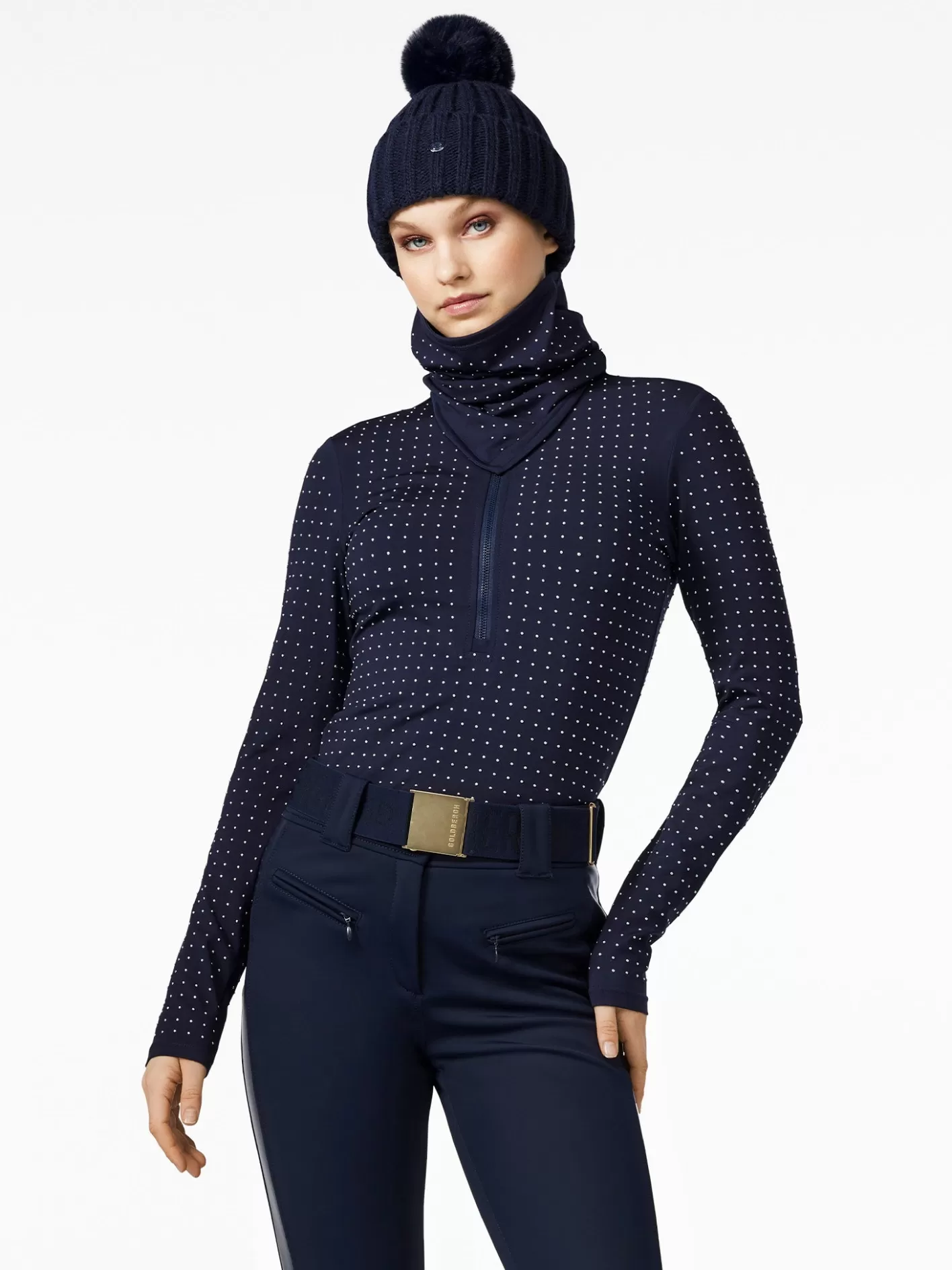 Goldbergh ANTOINETTE Neckwarmer french blue Hot