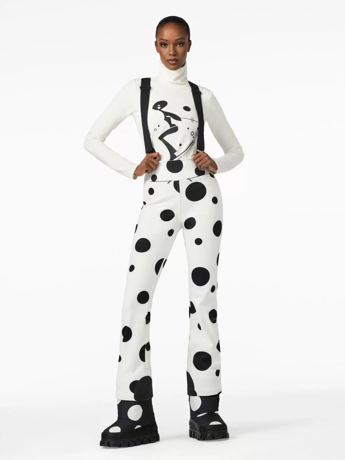Goldbergh BALLON Ski Pants dot cream Shop
