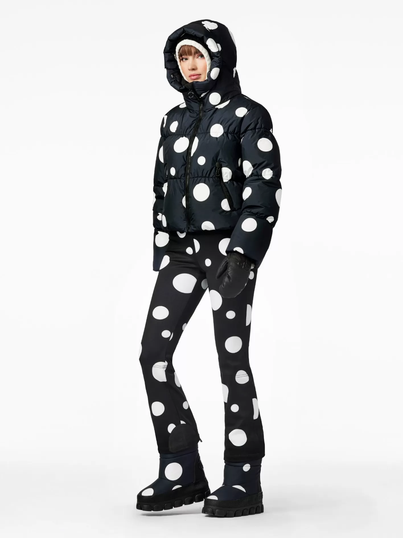 Goldbergh BALLON Ski Pants Dot black Hot
