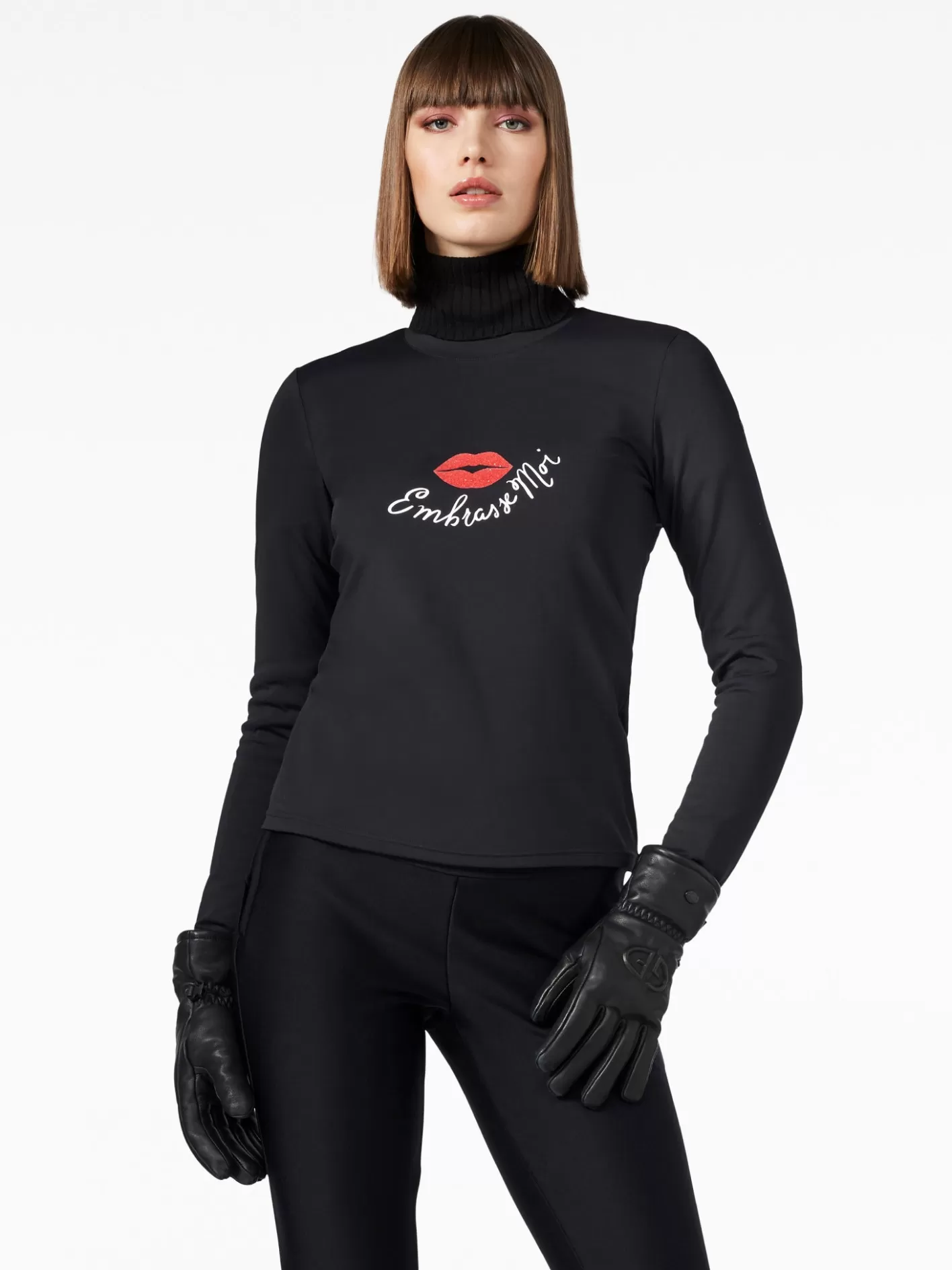 Goldbergh BISOU T-shirt Met Lange Mouwen black Fashion