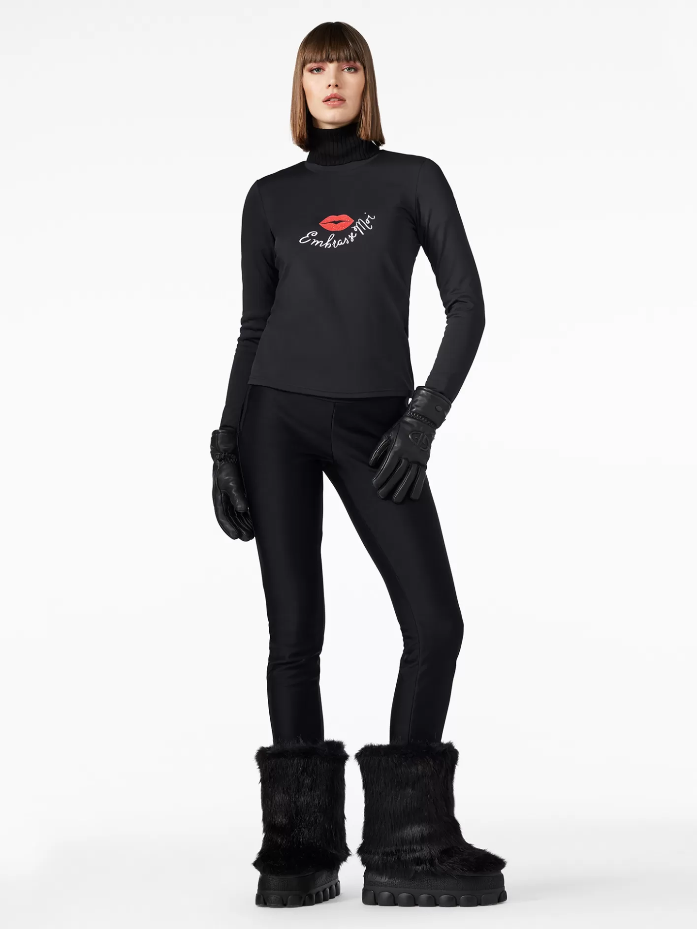 Goldbergh BISOU T-shirt Met Lange Mouwen black Fashion