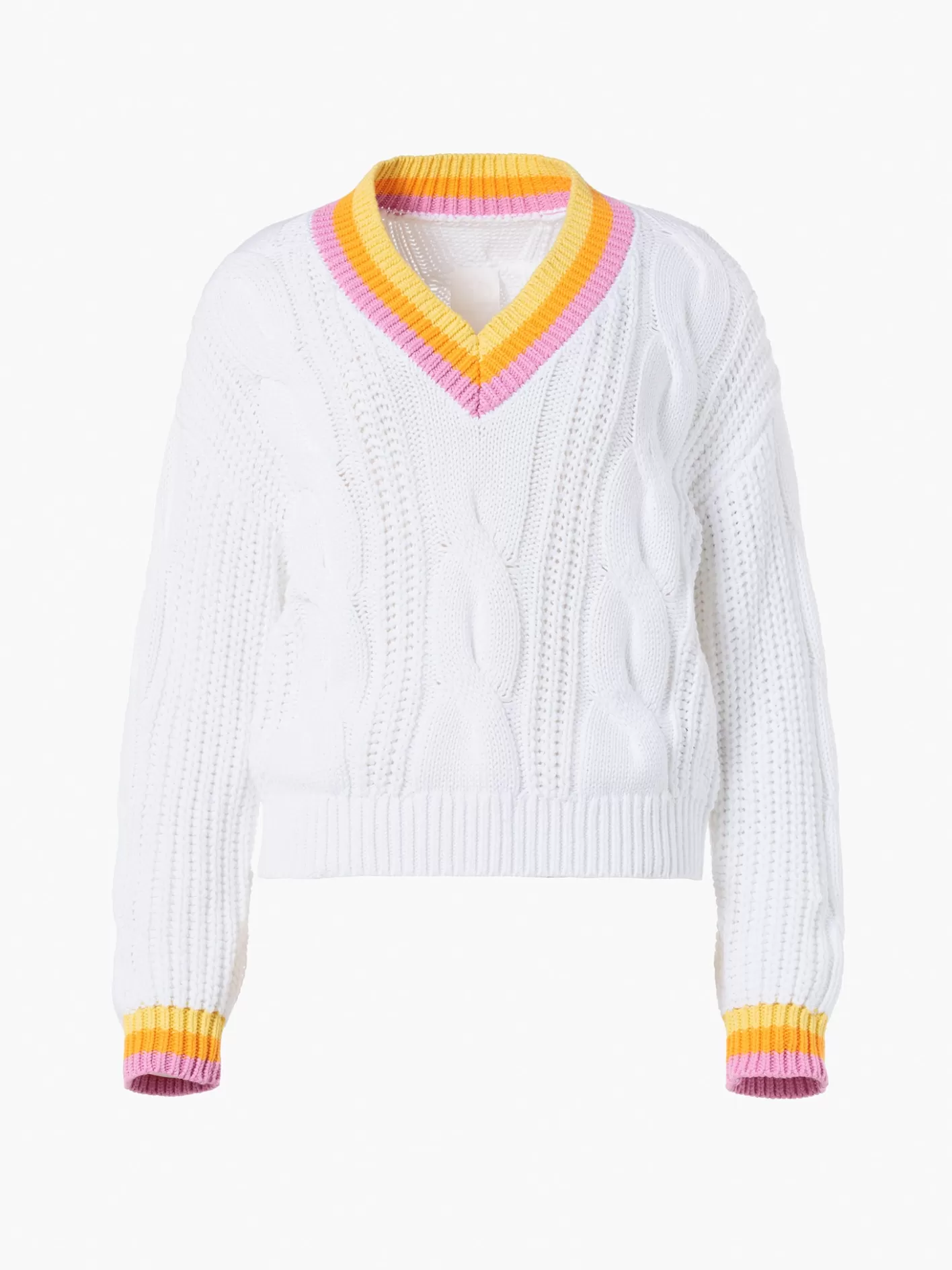 Goldbergh CABLE Knit Sweater white Store
