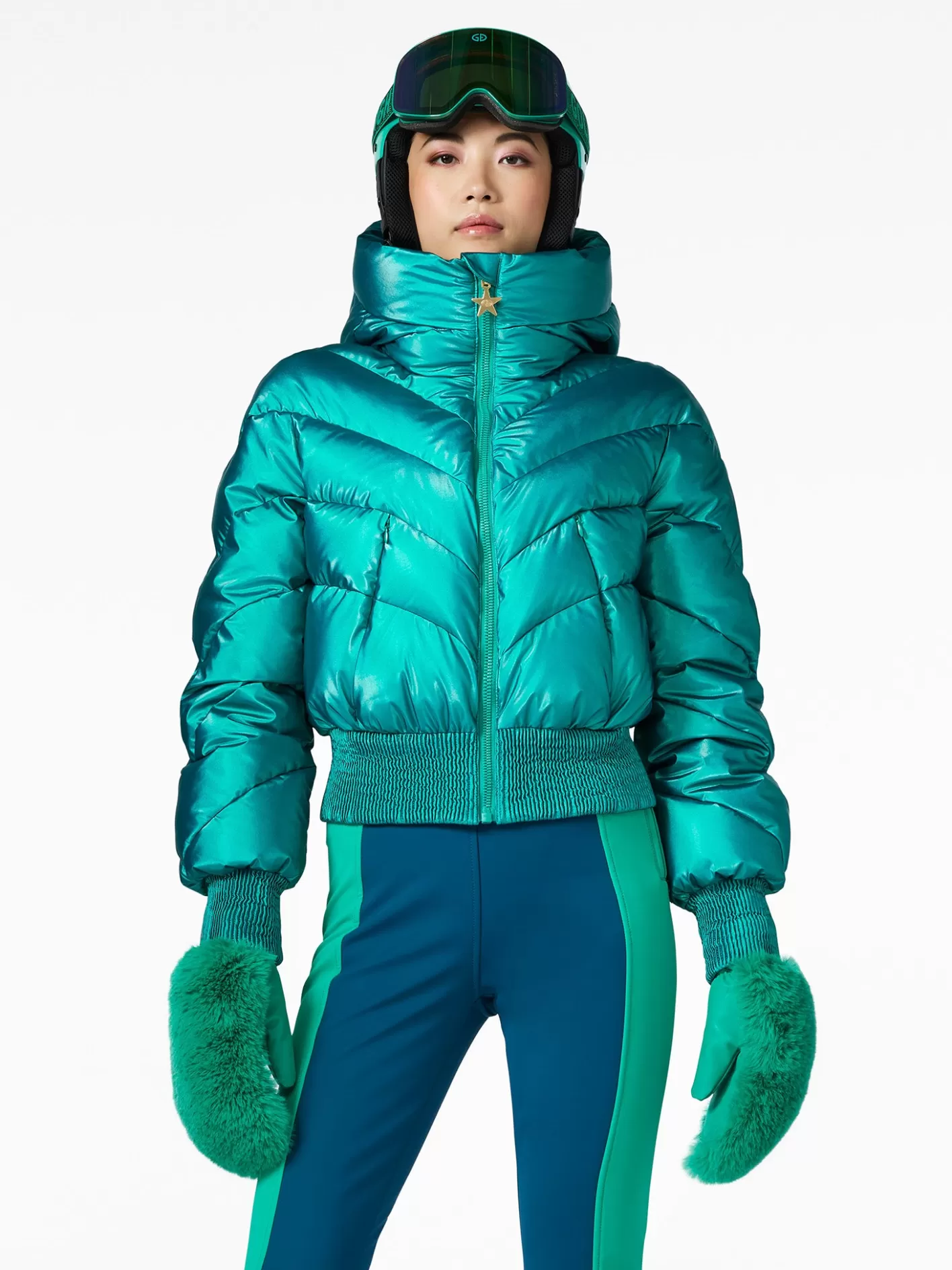 Goldbergh CARO Ski Jacket icy mermaid Cheap