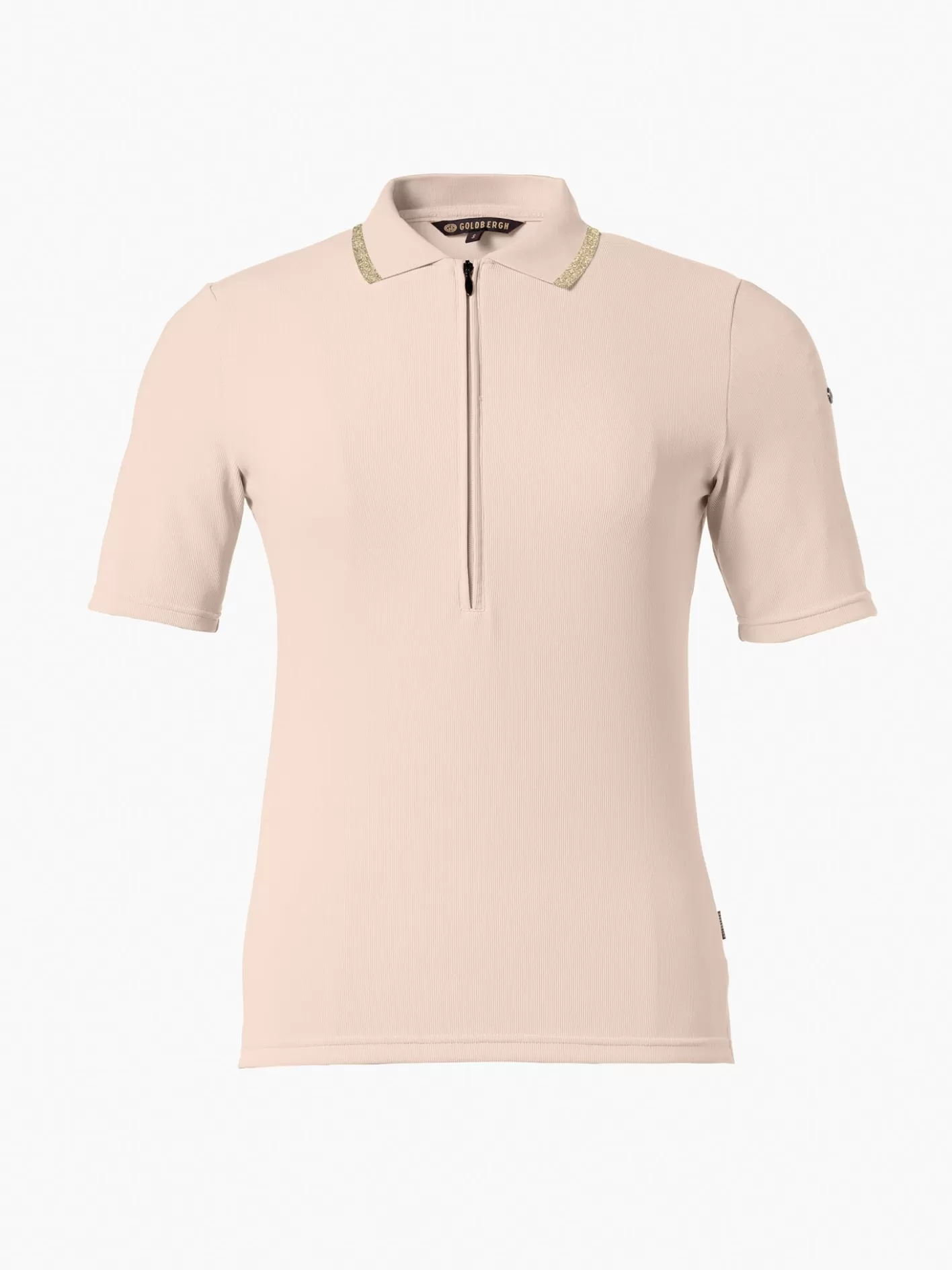 Goldbergh CASSIA Short Sleeve Top white sand Best Sale