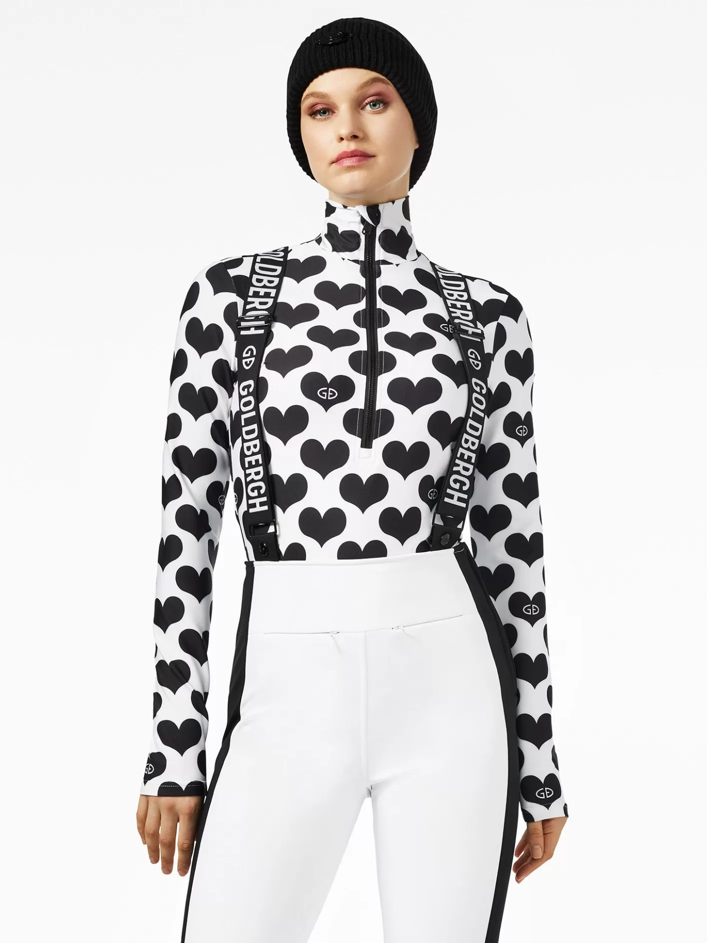 Goldbergh CHÉRIE Ski Pully white/black Best Sale