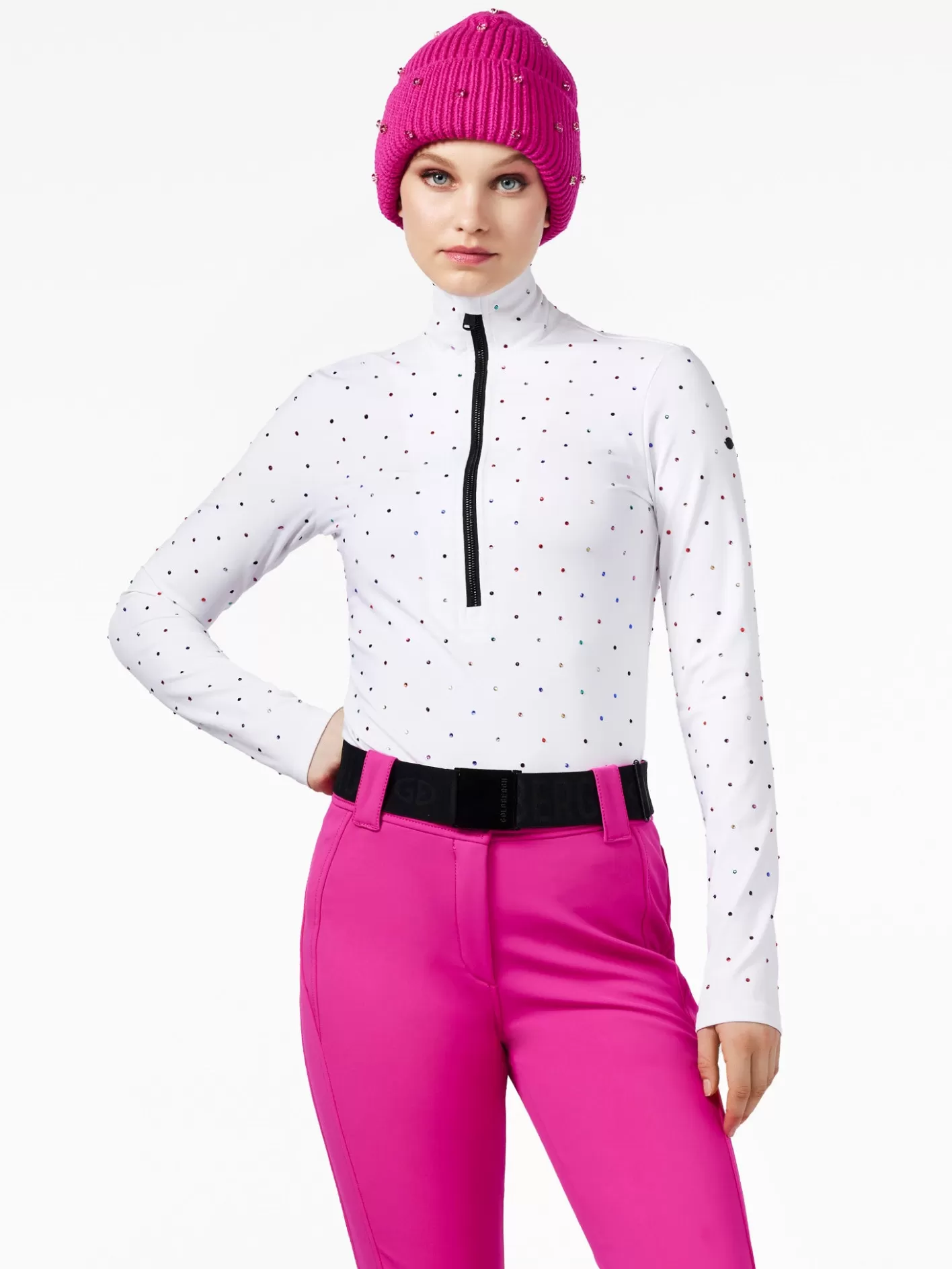 Goldbergh ÉCLAIRE Ski Pully white New