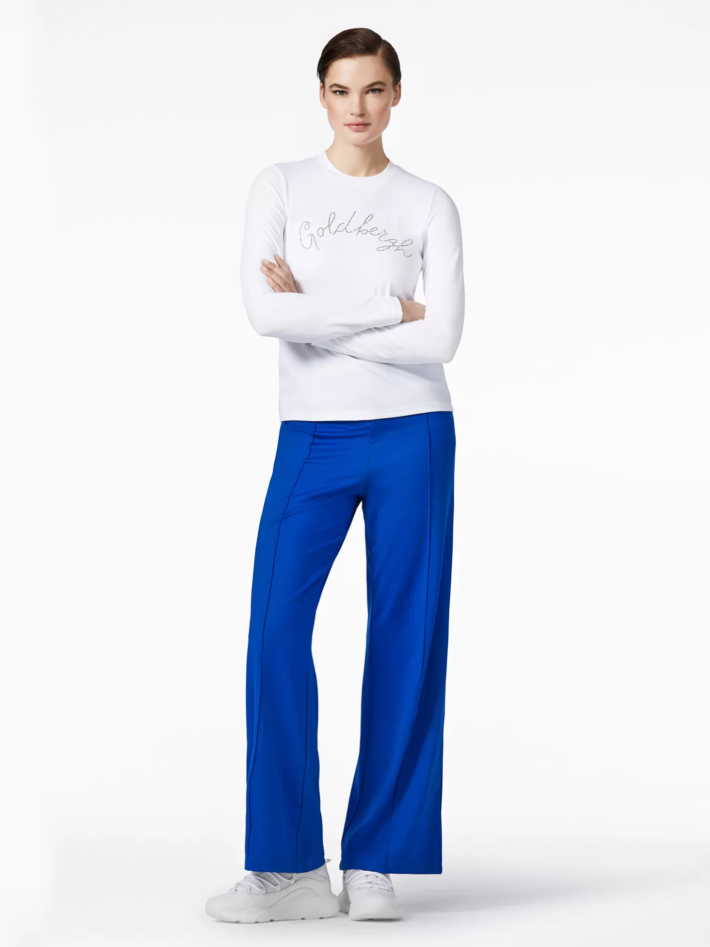 Goldbergh CLASSIC Long Sleeve Tee white Discount
