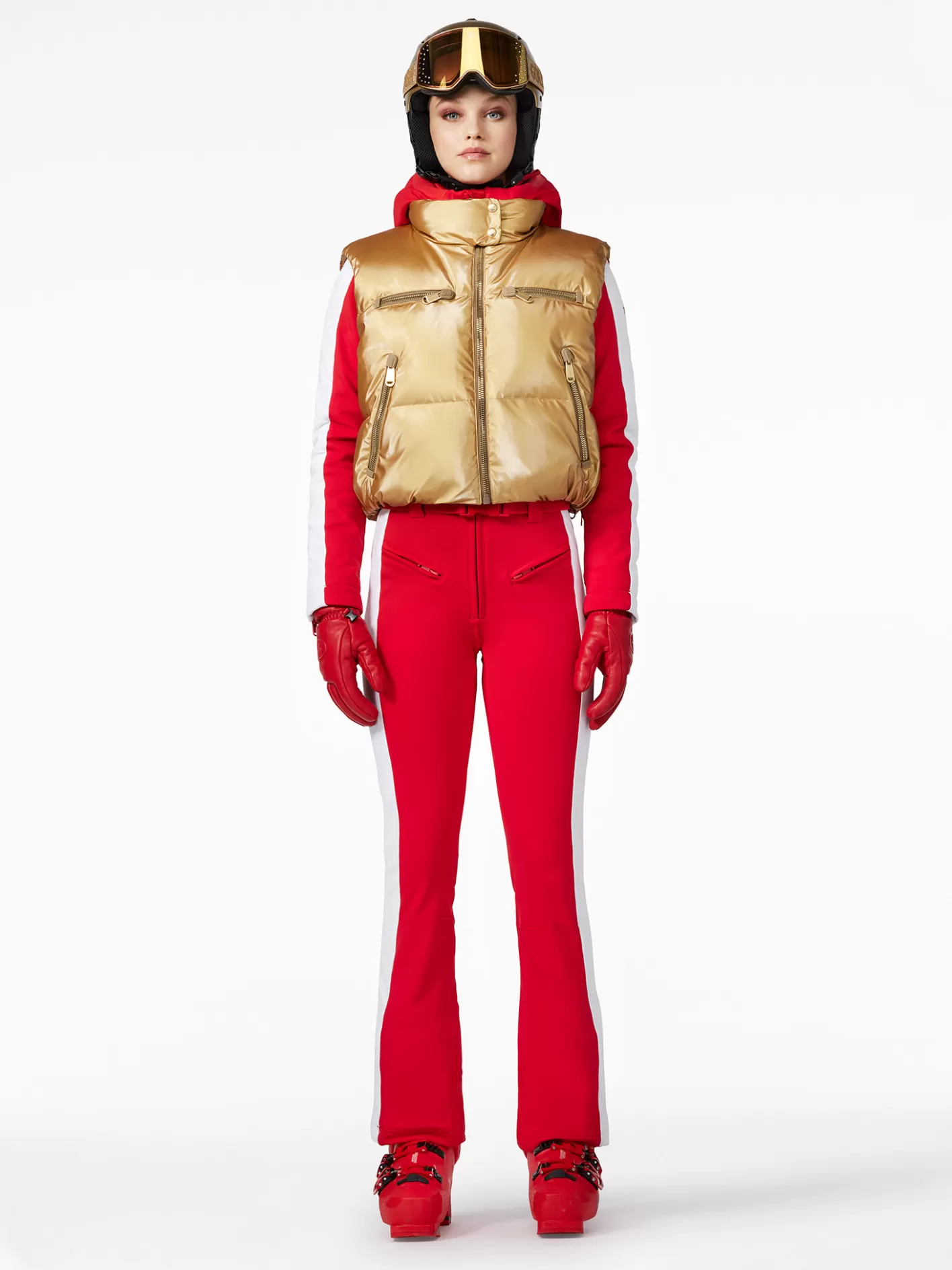 Goldbergh ÉCLAT Ski Bodywarmer gold Flash Sale