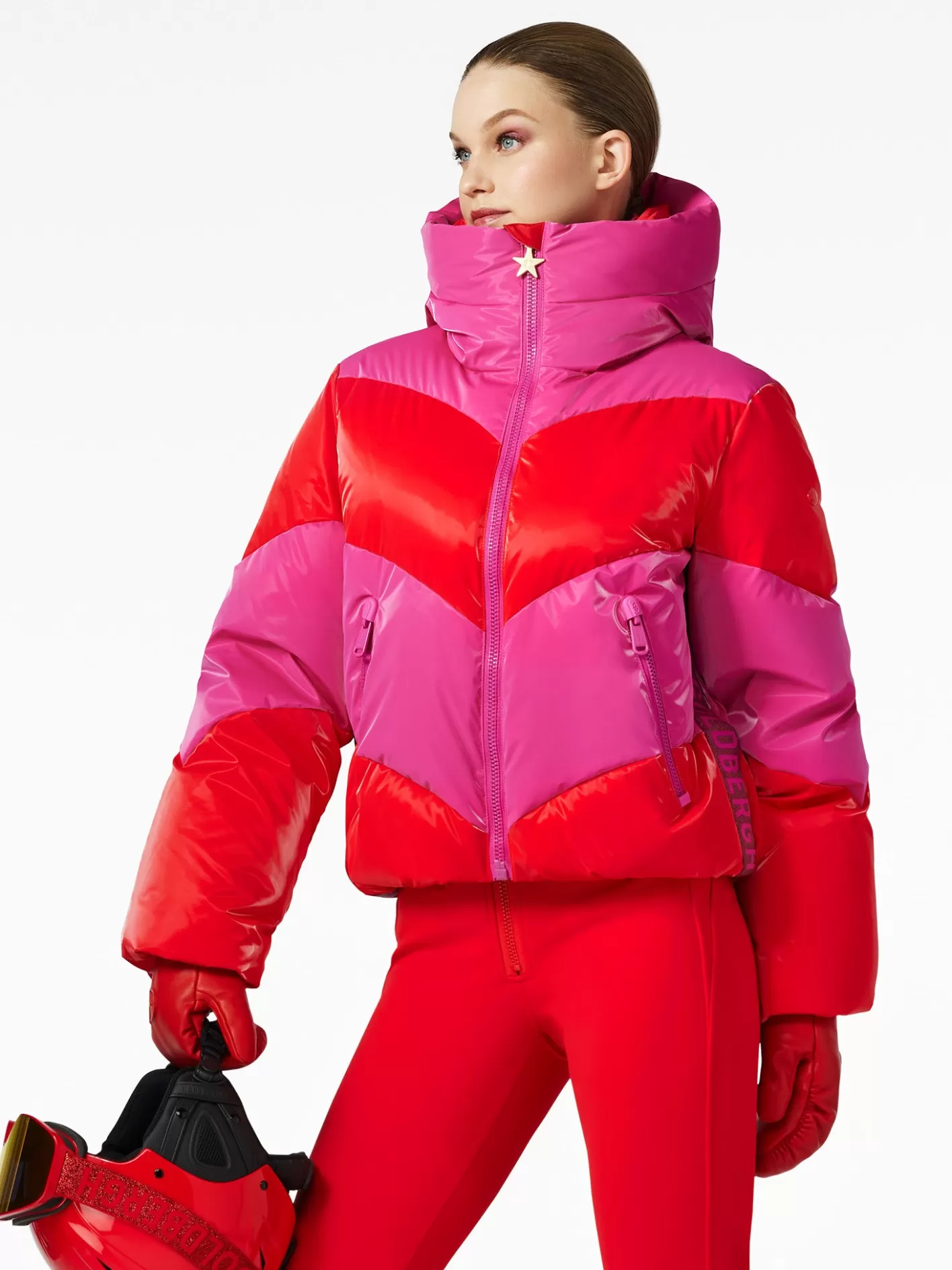 Goldbergh COURAGE Ski Jacket flame/pink Hot