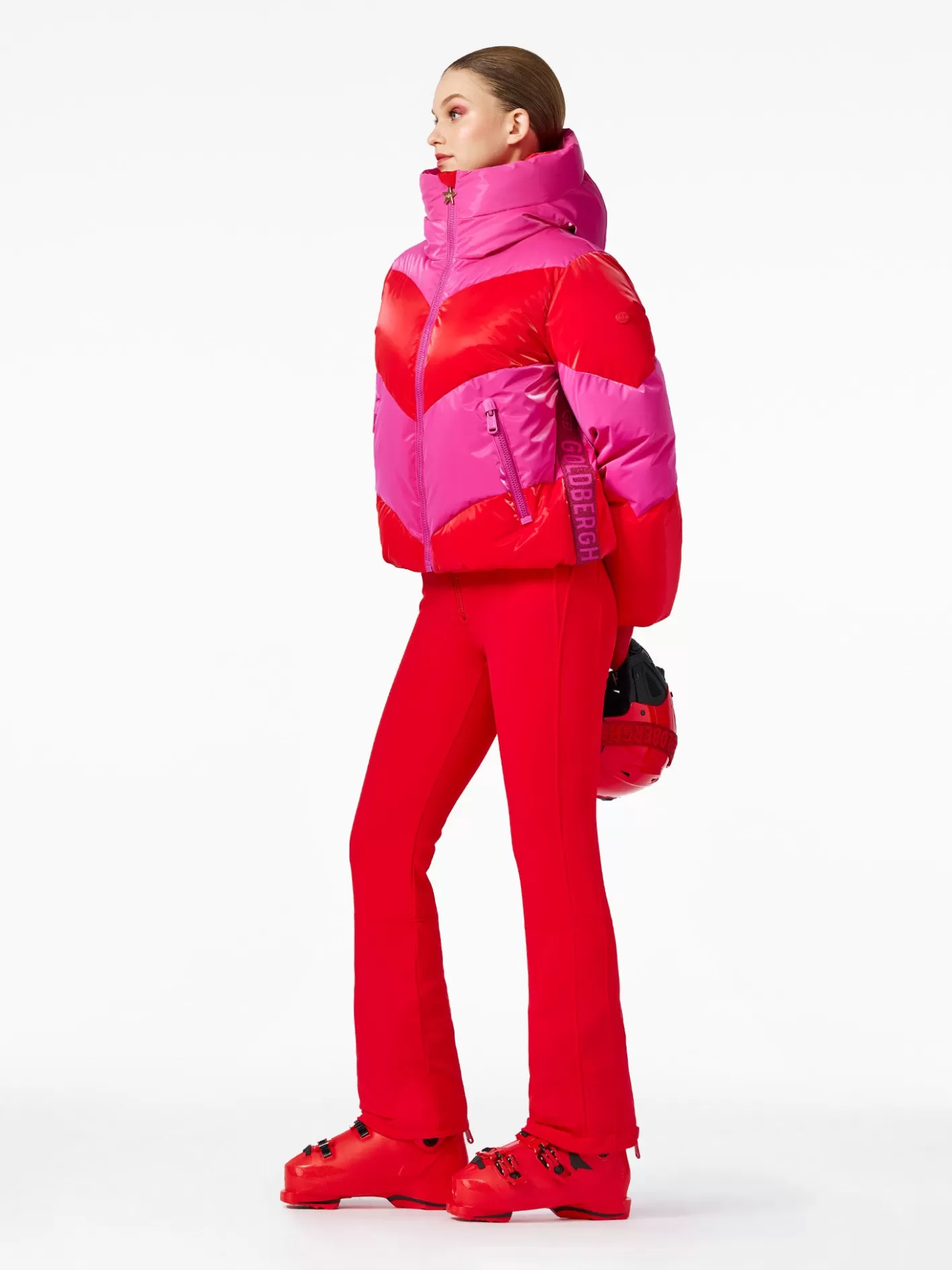Goldbergh COURAGE Ski Jacket flame/pink Hot