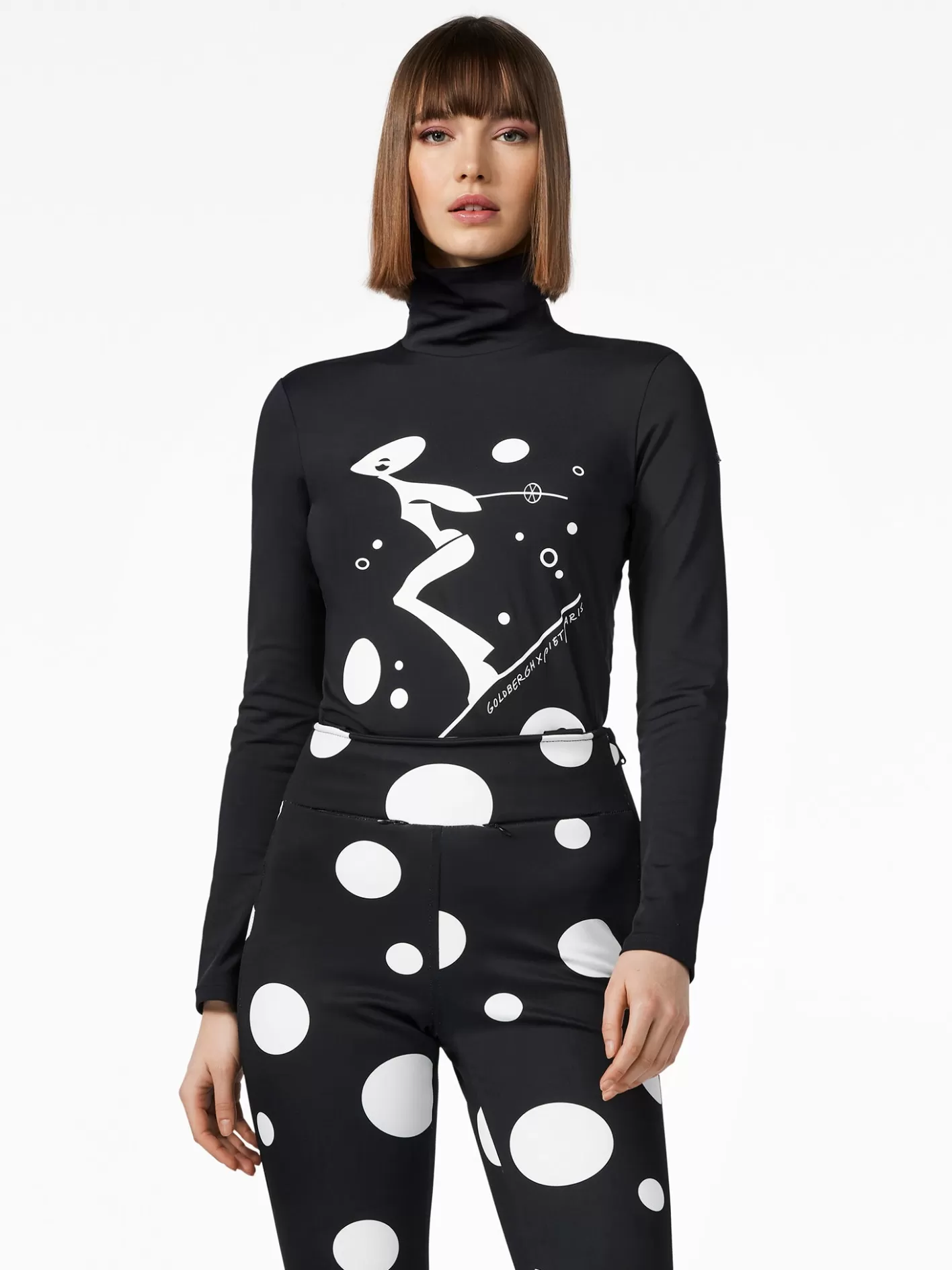 Goldbergh FATALE Long Sleeve Tee black Best Sale