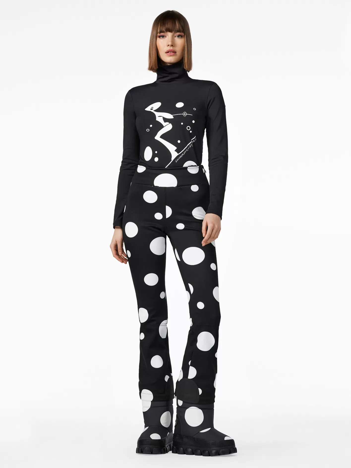 Goldbergh FATALE Long Sleeve Tee black Best Sale