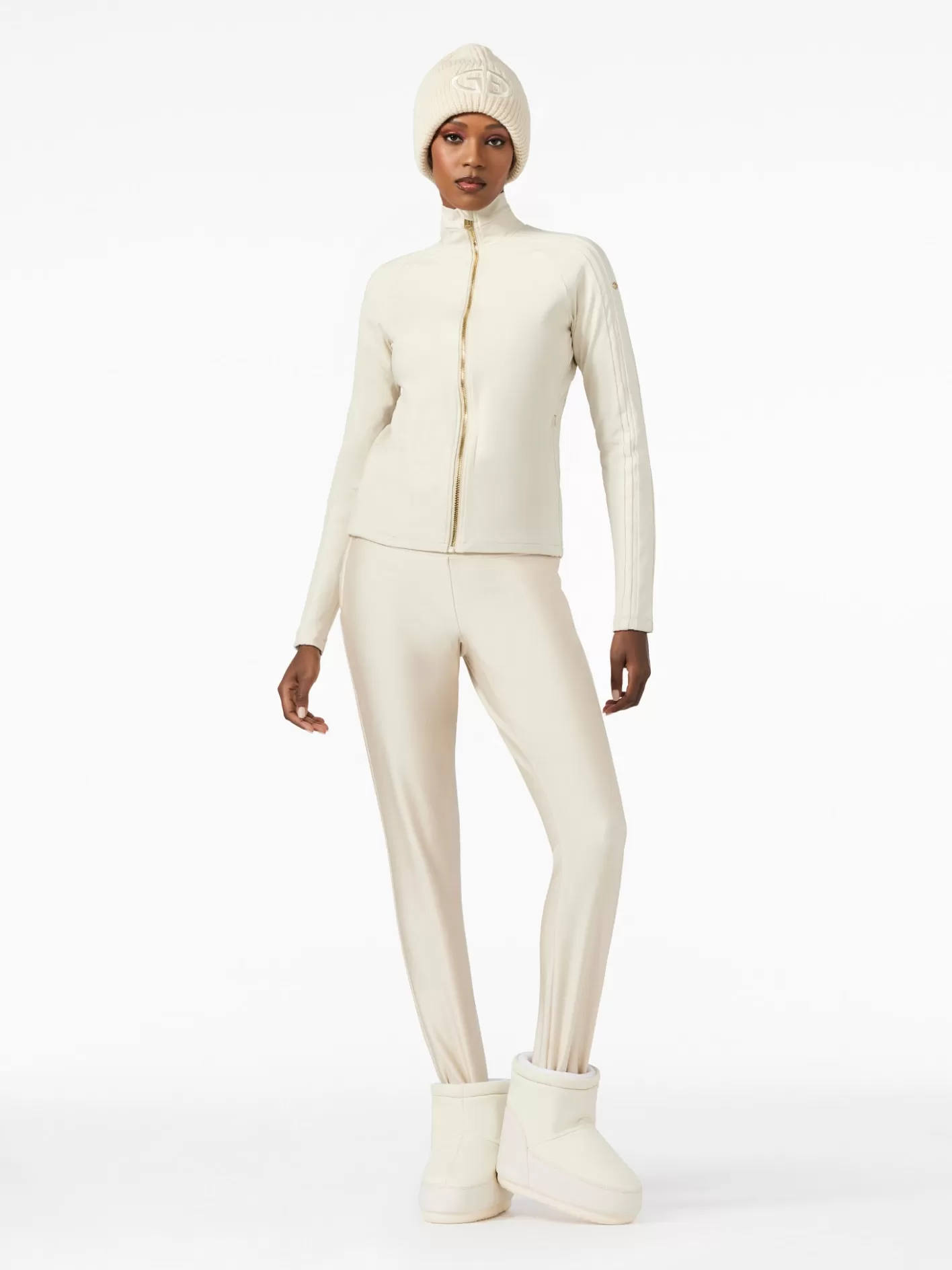 Goldbergh FINISH Full Zip Cardigan champagne Flash Sale