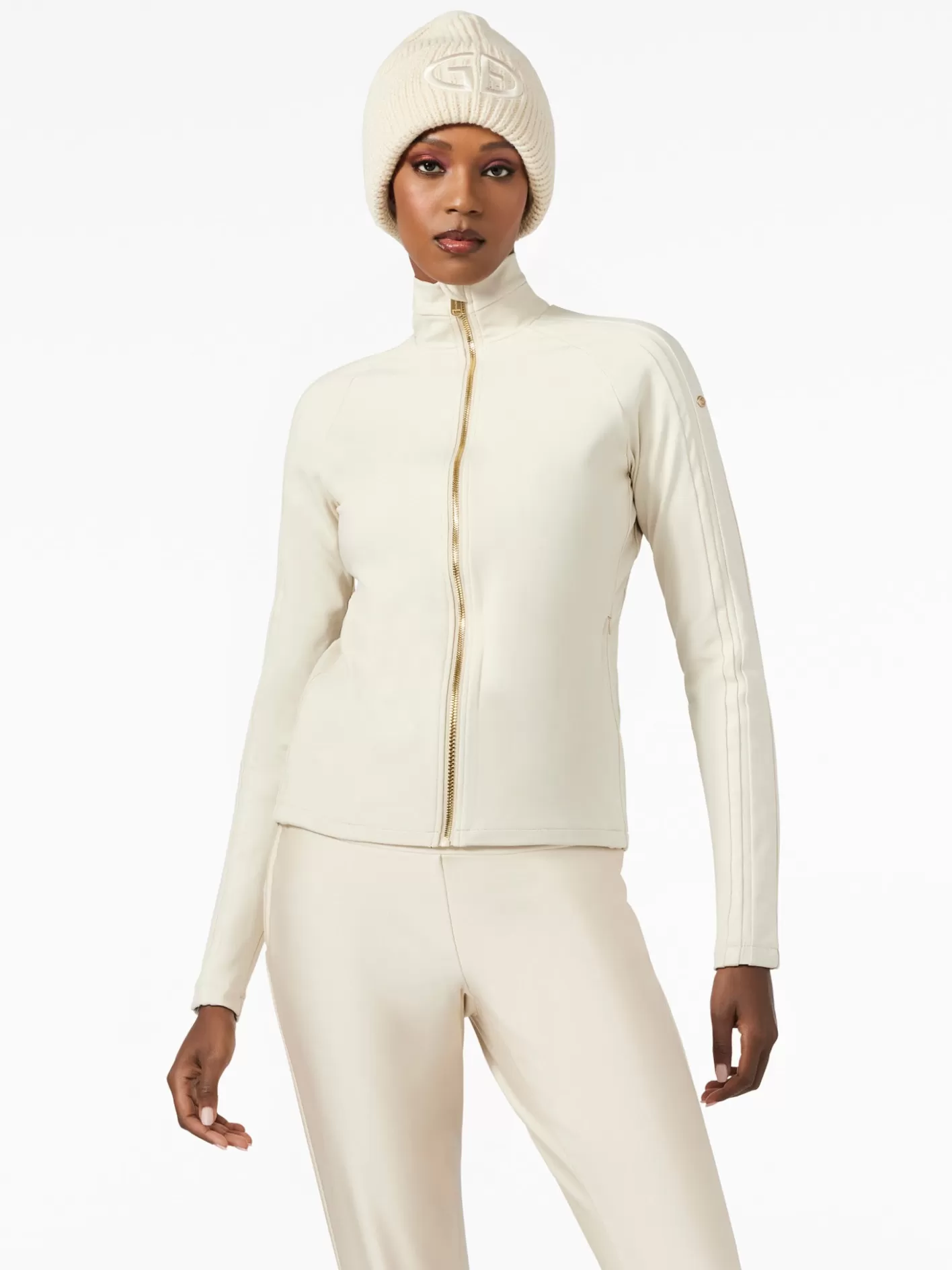 Goldbergh FINISH Full Zip Cardigan champagne Flash Sale