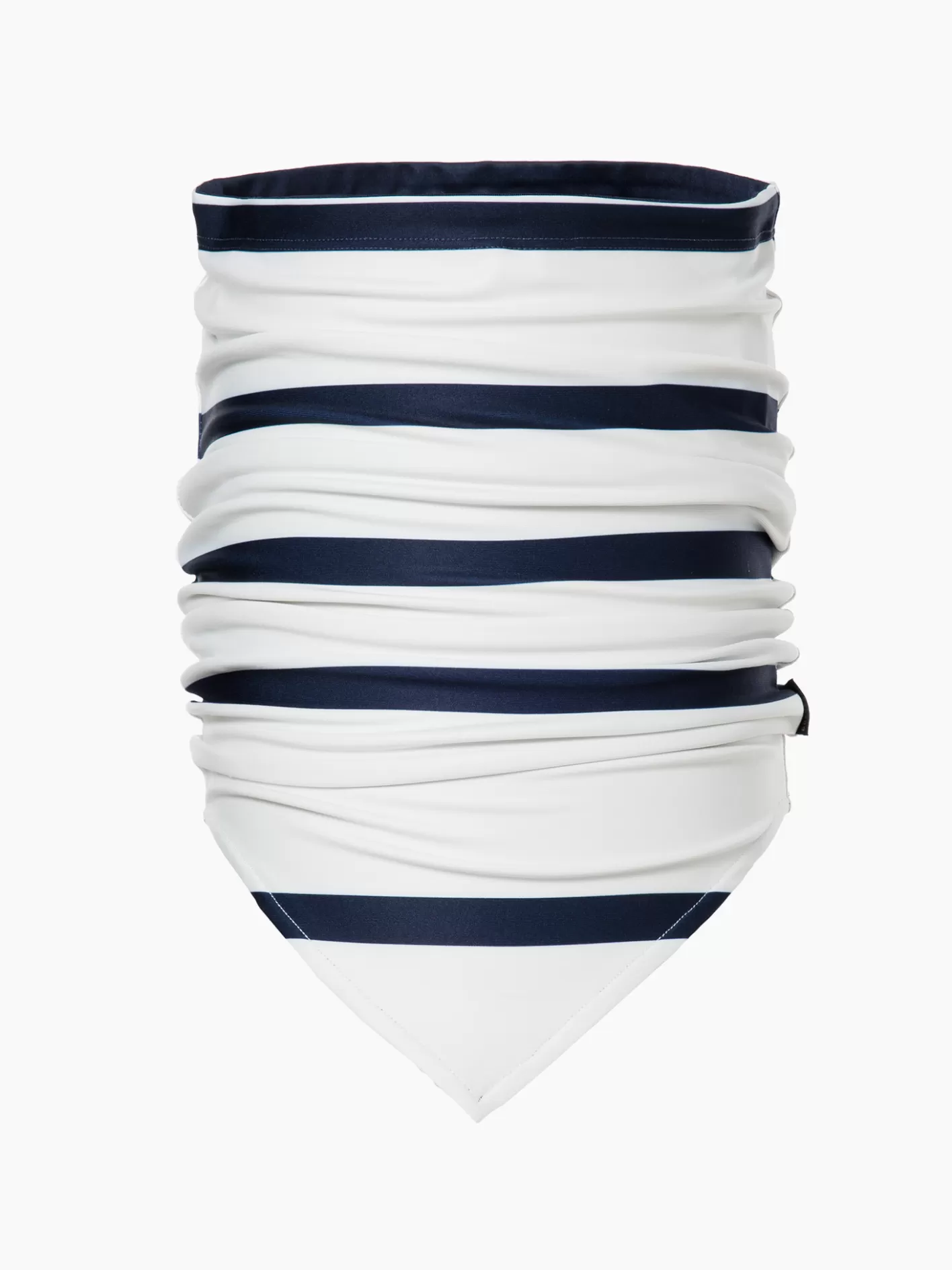 Goldbergh FLUIDE Neckwarmer breton stripe cream/blue Best
