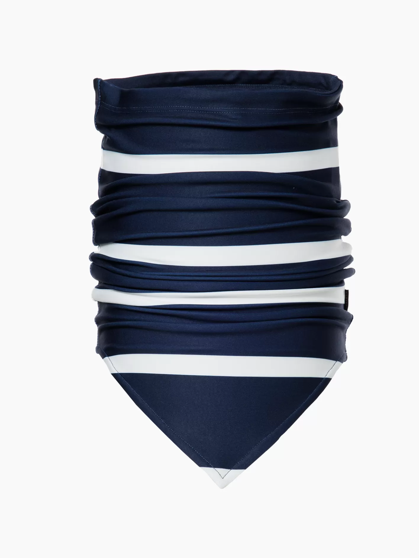 Goldbergh FLUIDE Neckwarmer breton stripe blue/cream Flash Sale