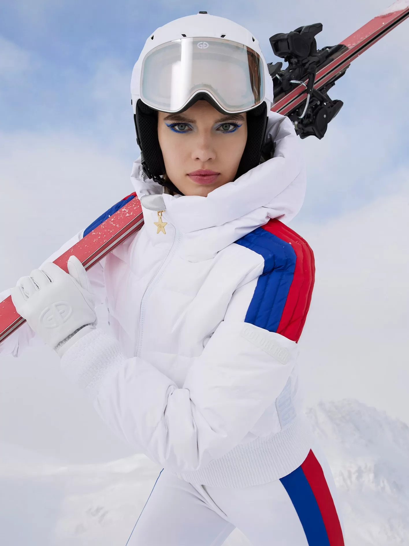 Goldbergh FREEZE Gloves white Cheap