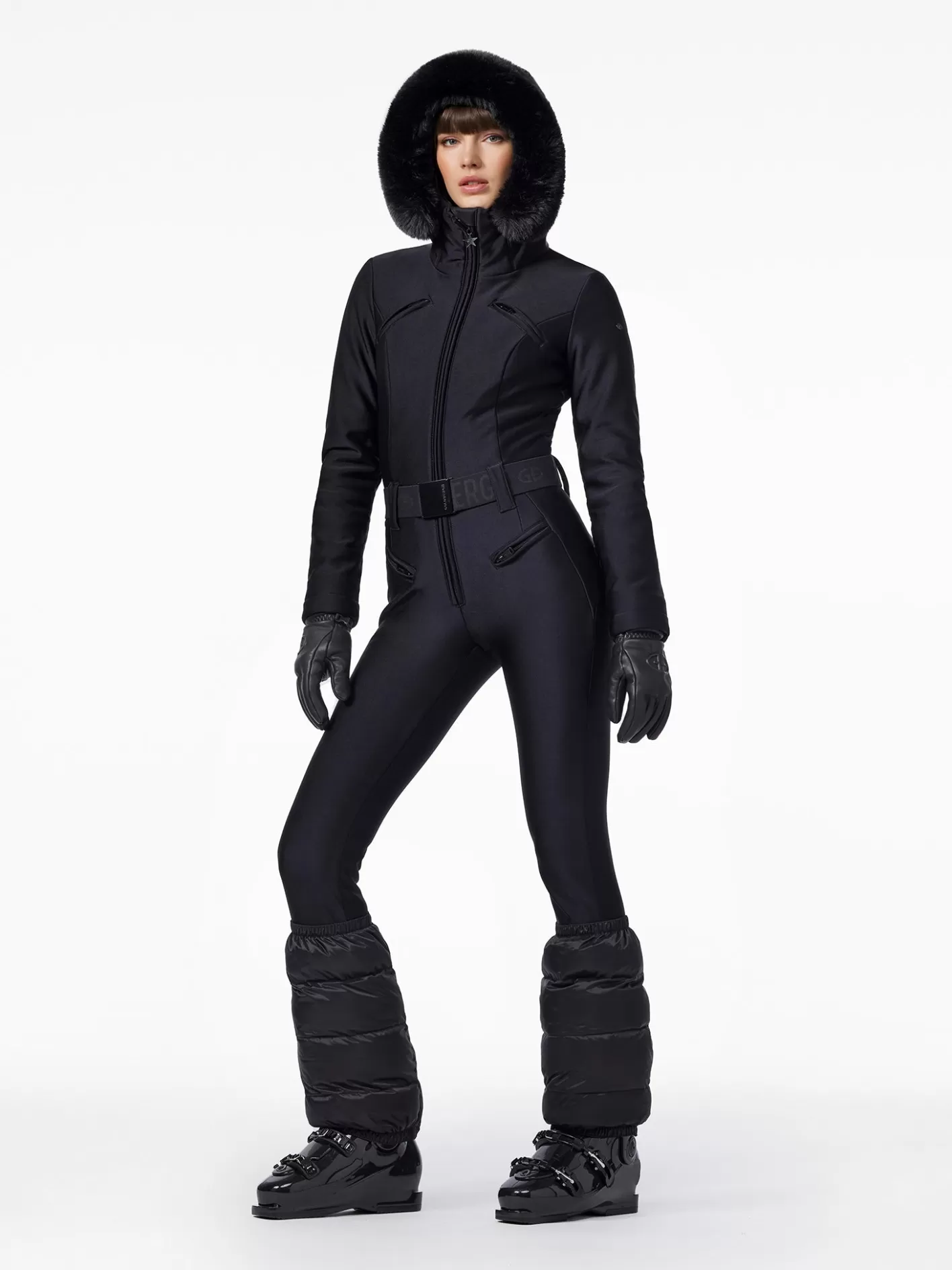 Goldbergh GLISSER FAUX BORDER Ski Suit black Sale