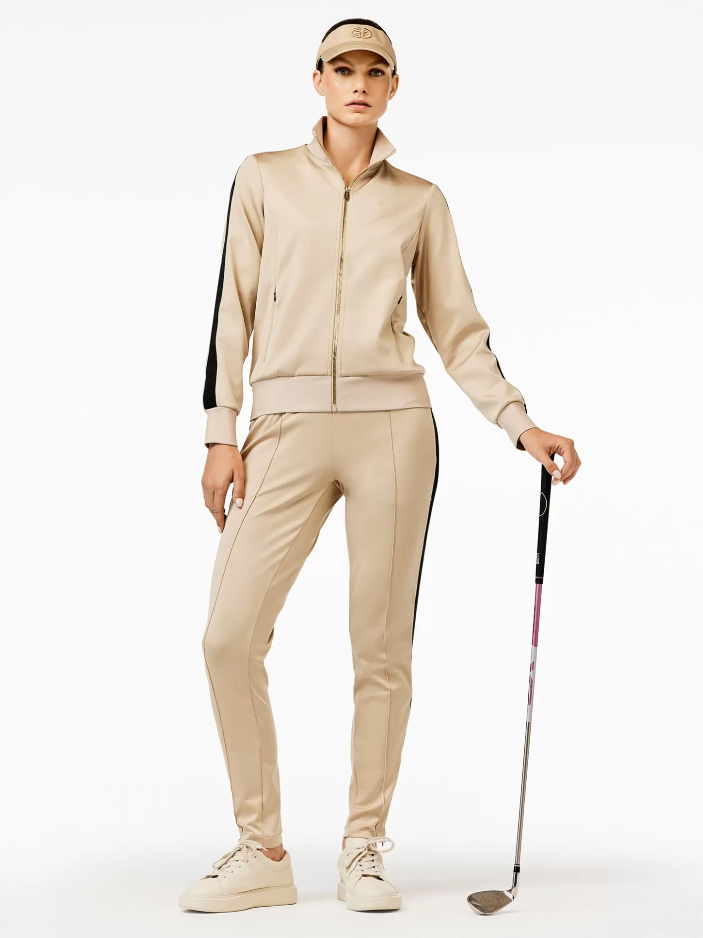 Goldbergh GWEN Track Pants white sand Clearance
