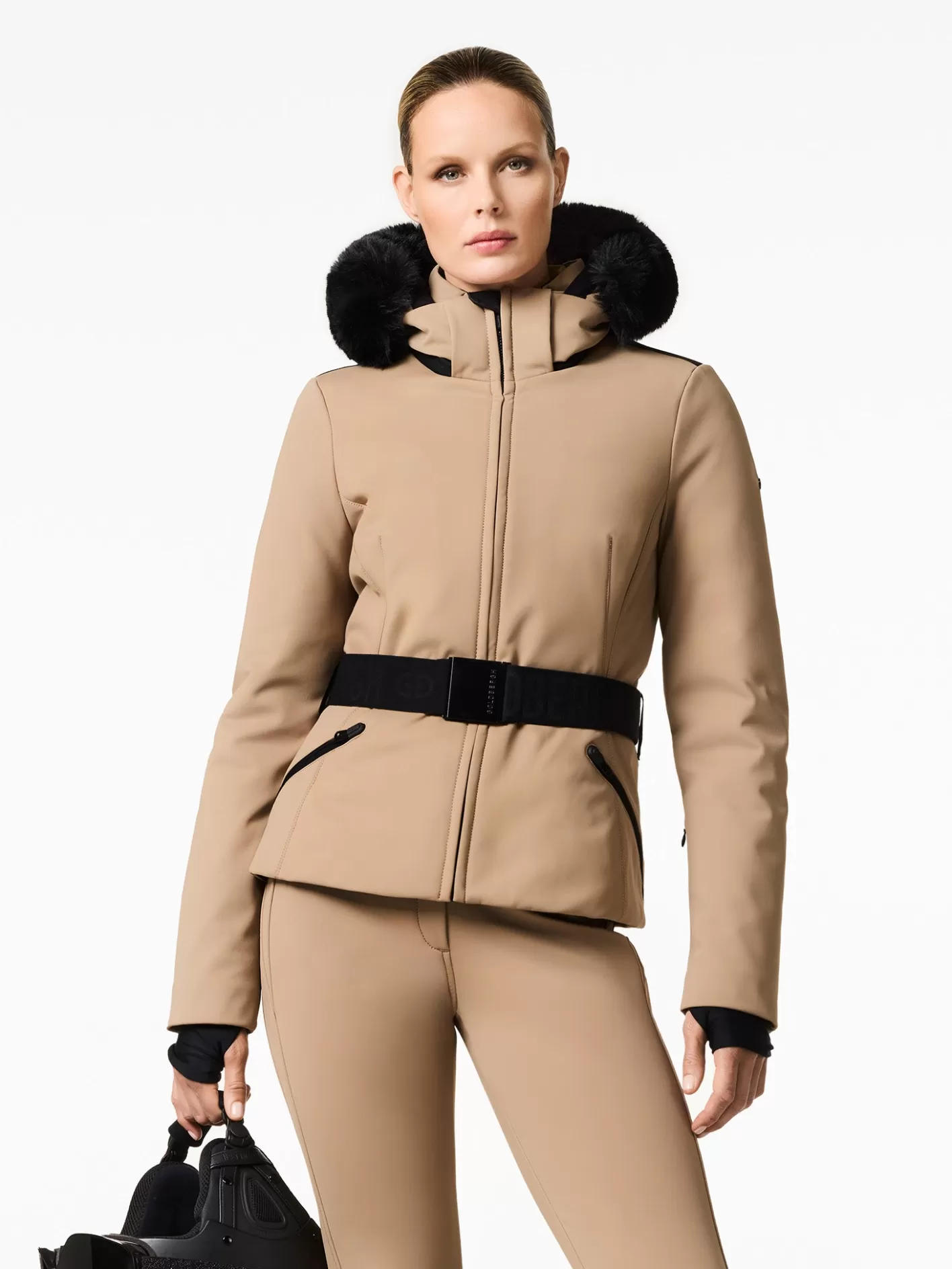 Goldbergh Hida Faux Border Ski Jacket Marmottes Fashion