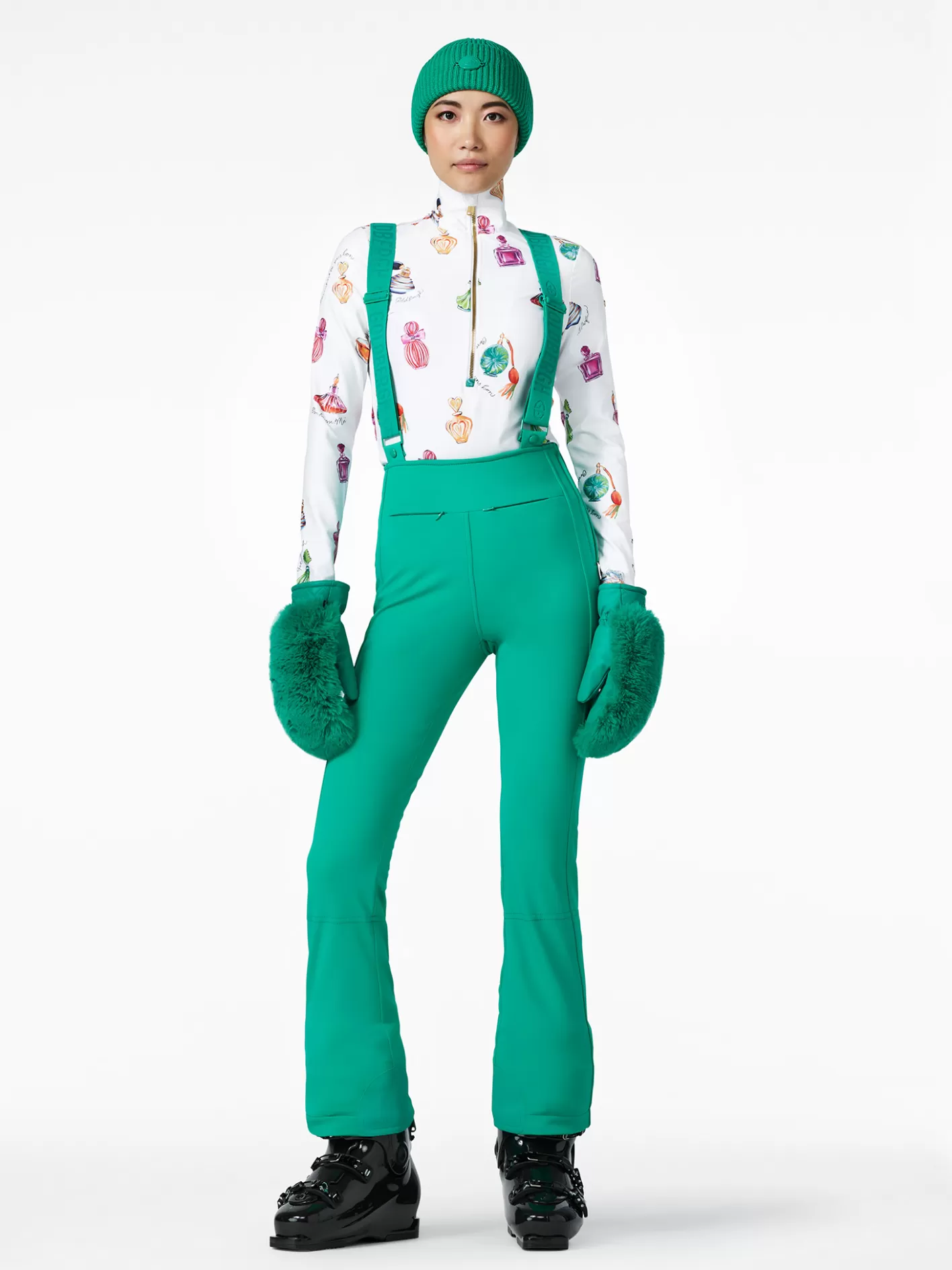 Goldbergh HIGH END Ski Pants ice green Cheap