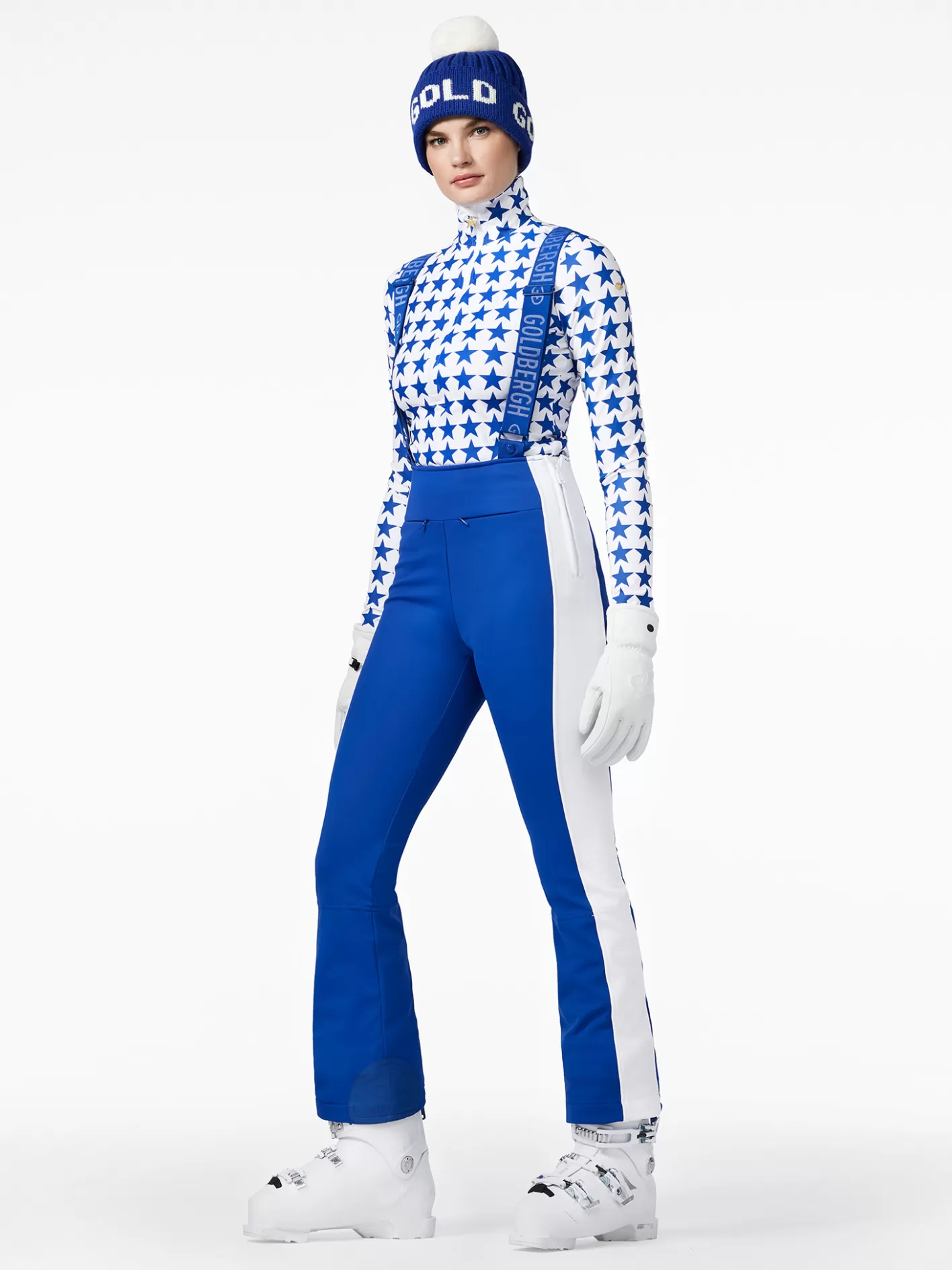 Goldbergh HIGH END Ski Pants dazzling blue New