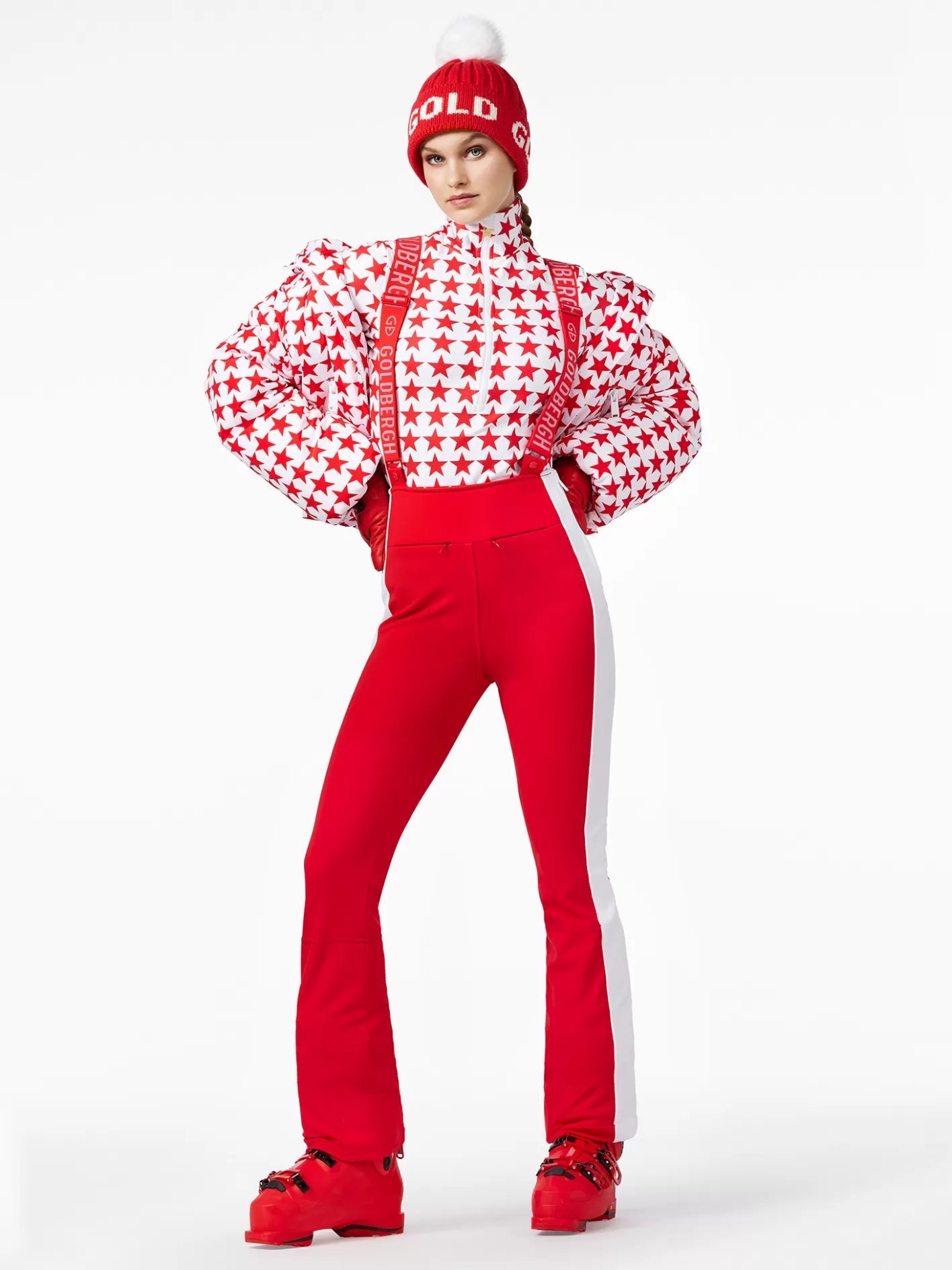 Goldbergh HIGH END Ski Pants flame Flash Sale