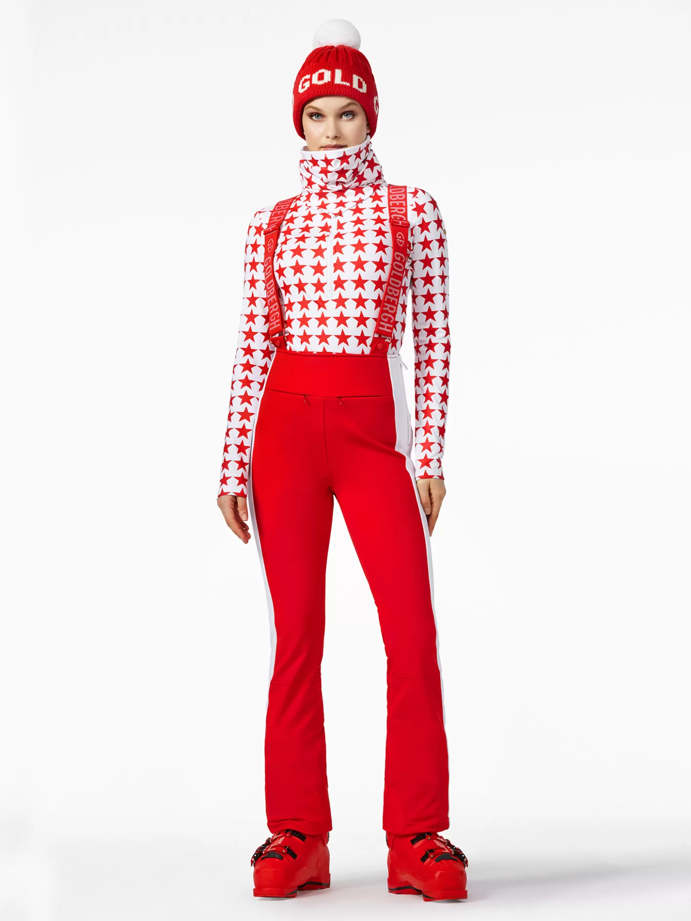 Goldbergh HIGH END Ski Pants flame Flash Sale