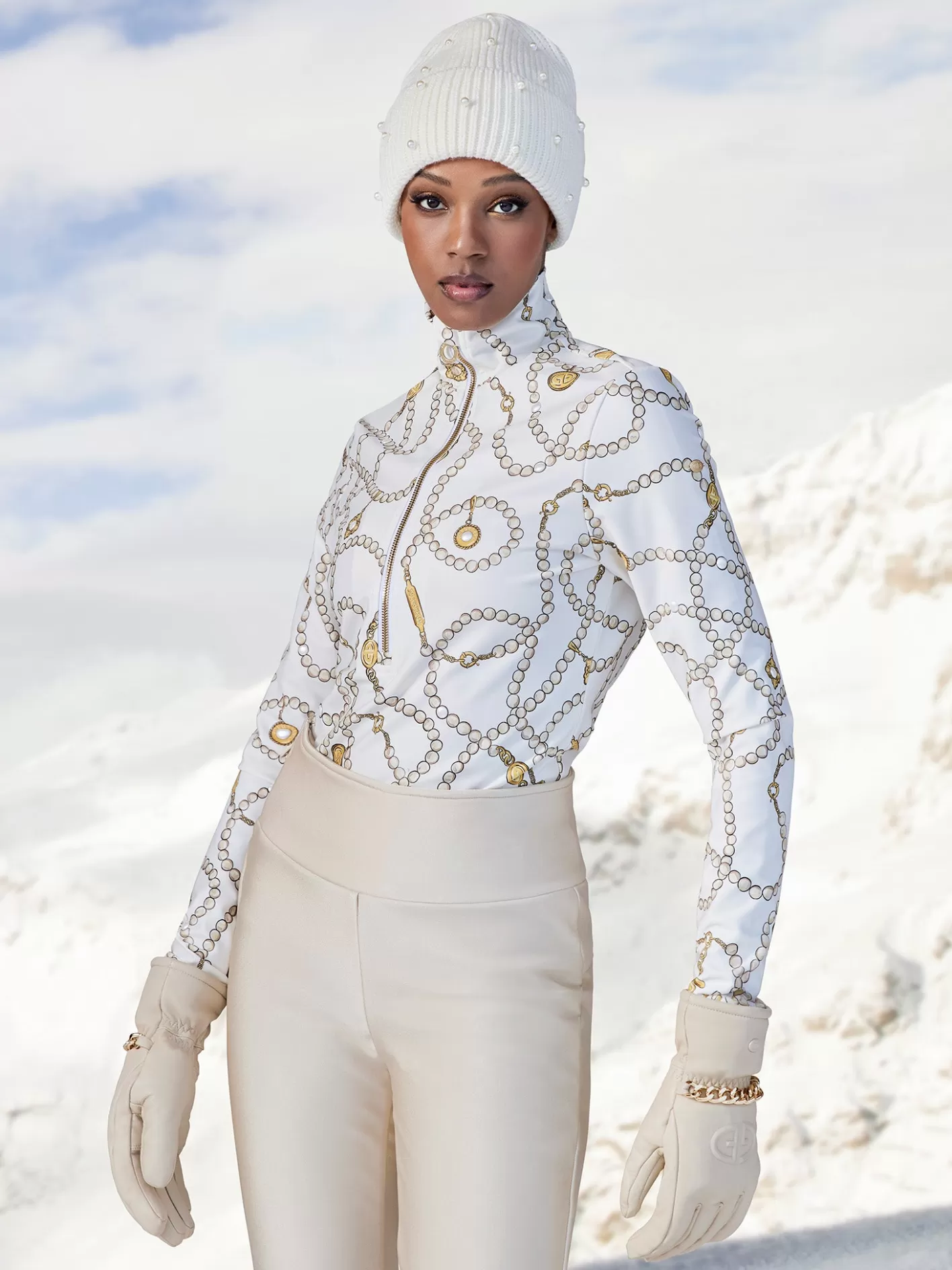 Goldbergh KYLIE Gloves champagne Sale