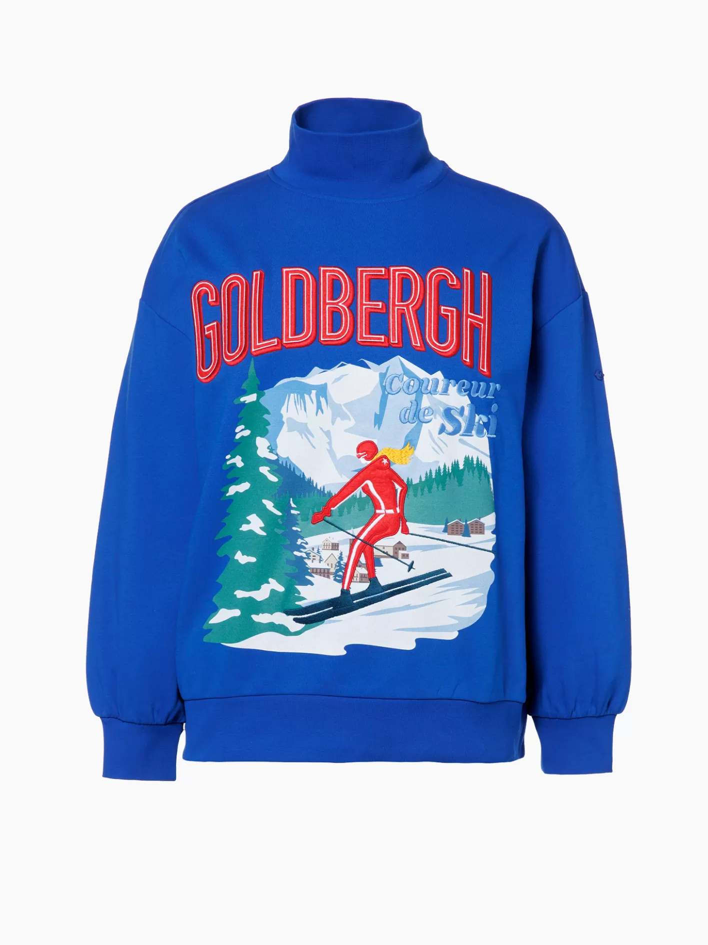 Goldbergh LA MONTAGNE Crew Neck Sweater dazzling blue Sale
