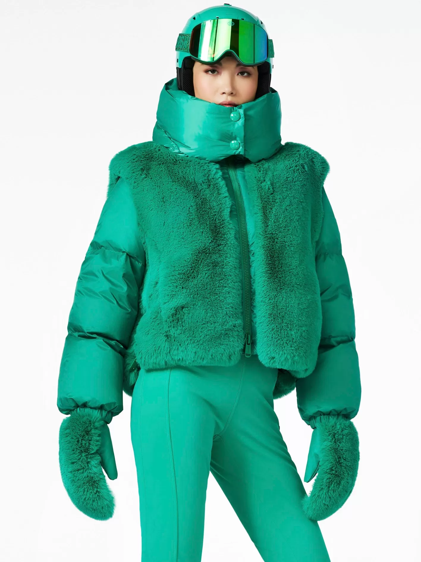 Goldbergh LA REINE Ski Jacket ice green Shop