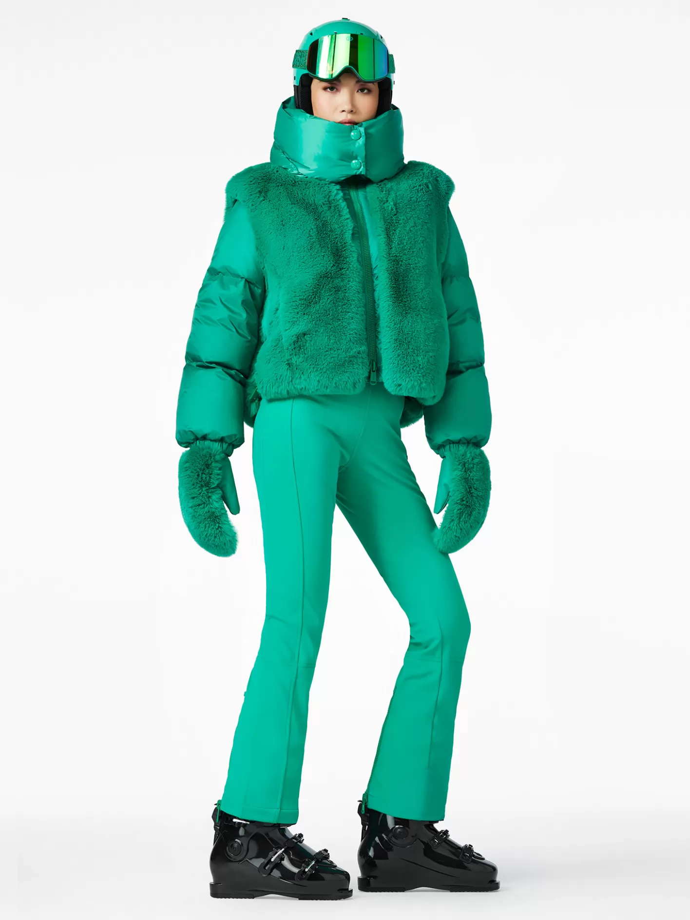 Goldbergh LA REINE Ski Jacket ice green Shop