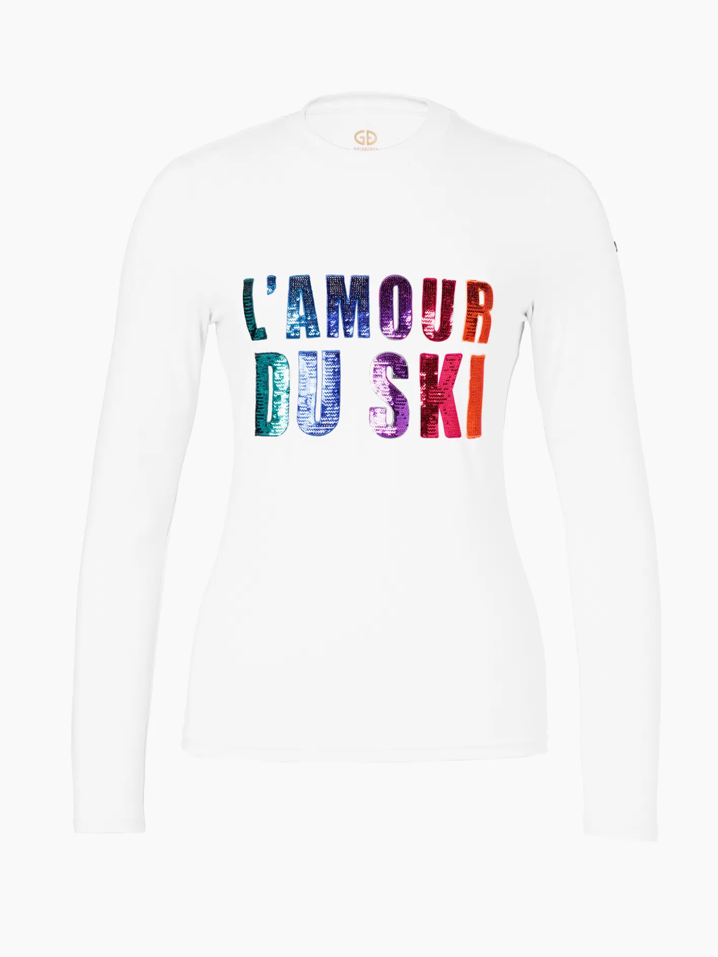Goldbergh LE COEUR Long Sleeve Tee white Shop