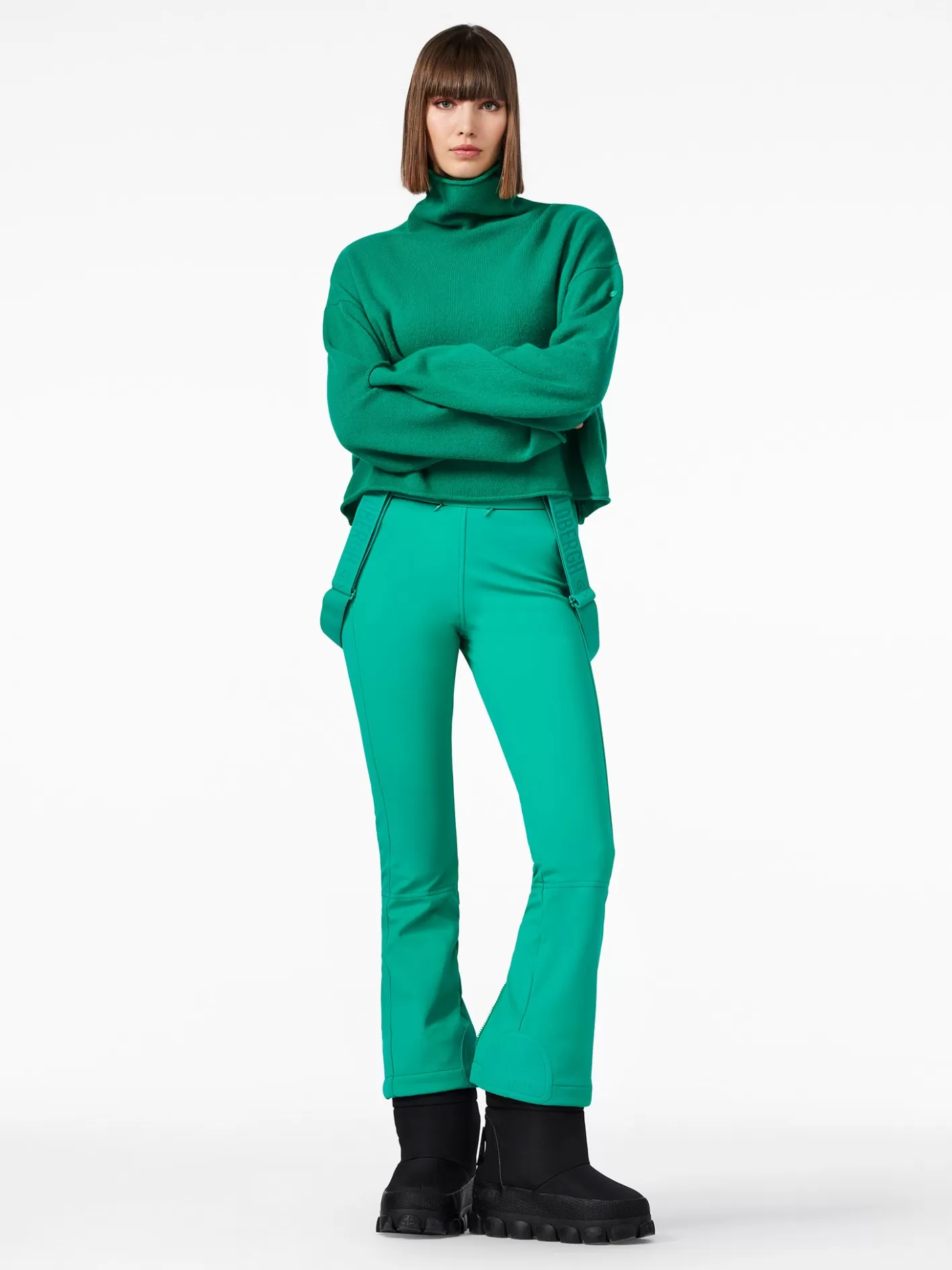 Goldbergh LOURDES Gebreide Trui Met Lange Mouwen ice green Discount