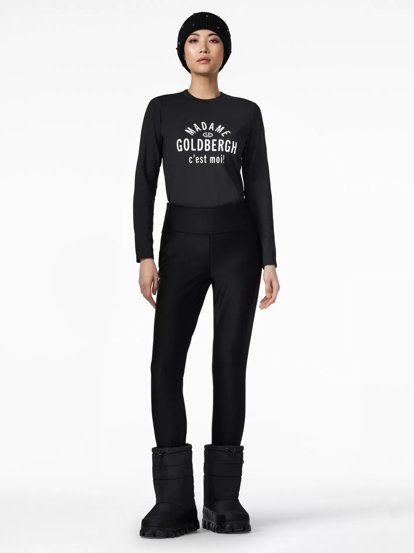 Goldbergh MADAME Long Sleeve Tee black Shop