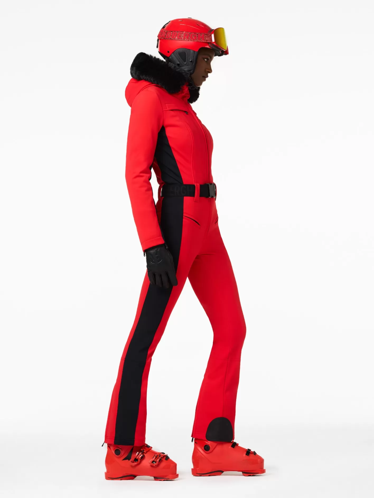 Goldbergh PARRY LONG FAUX BORDER Ski Suit flame Store