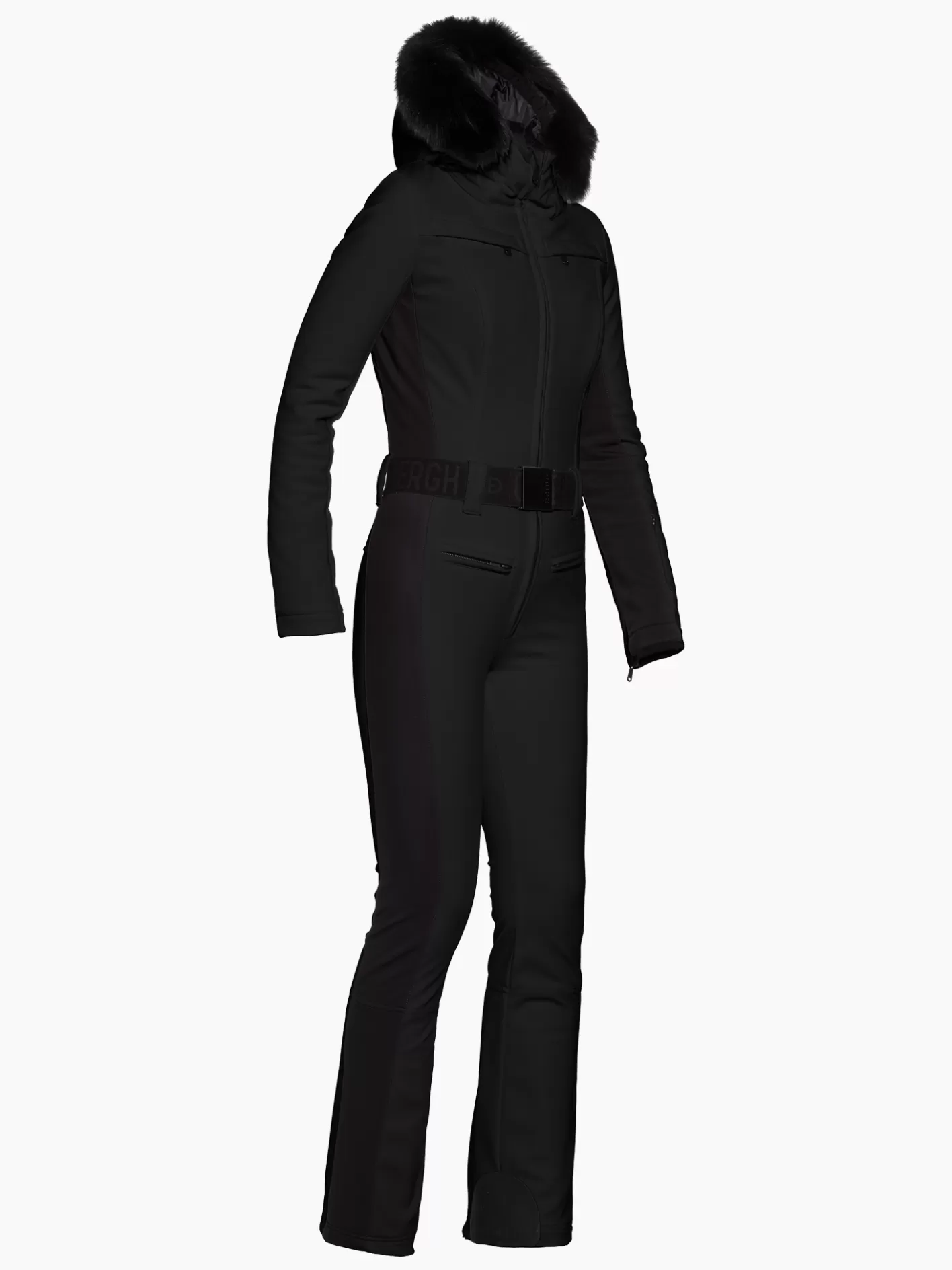 Goldbergh PARRY LONG FAUX BORDER Ski Suit black Outlet