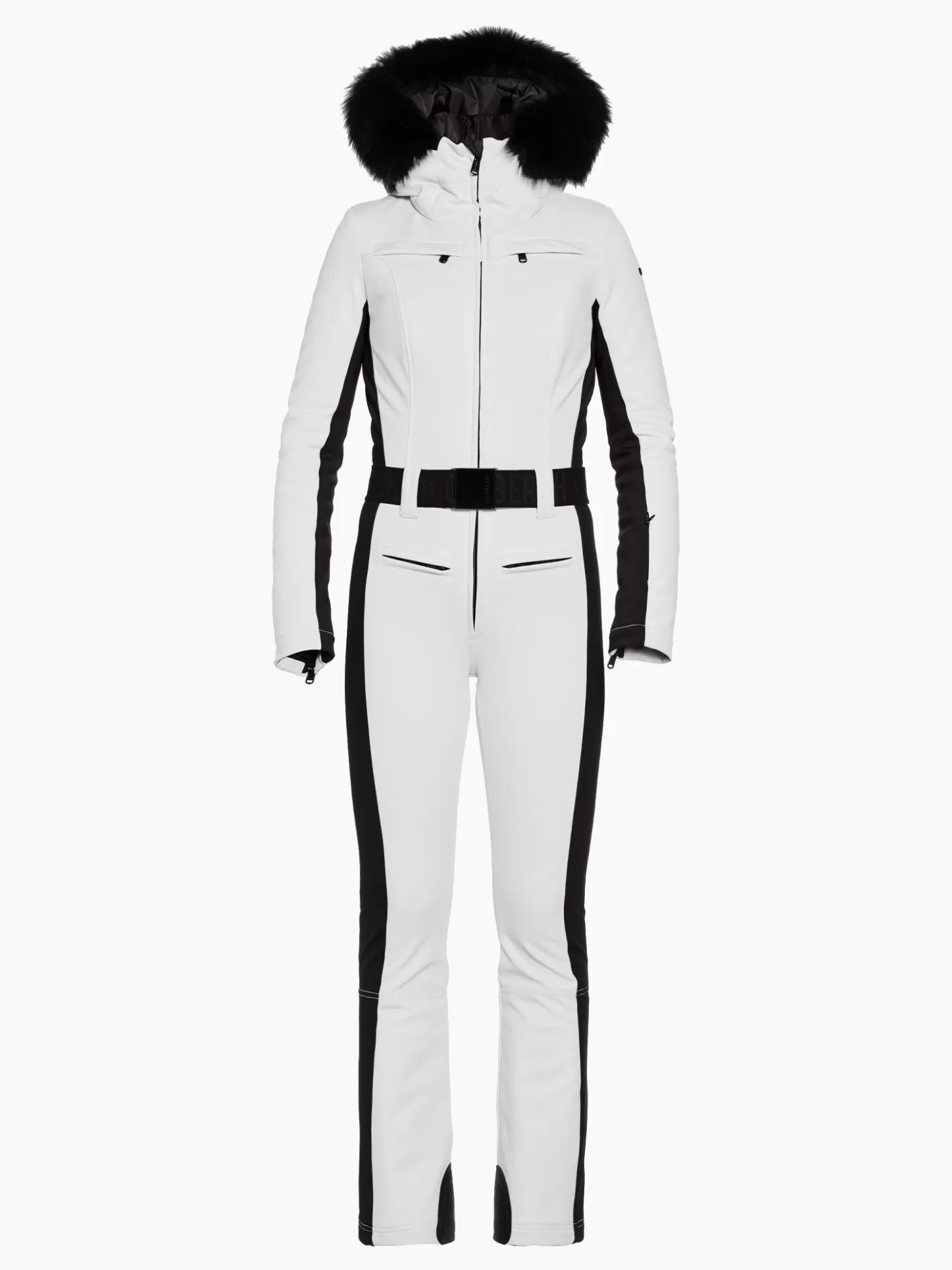Goldbergh PARRY LONG FAUX BORDER Ski Suit white Cheap