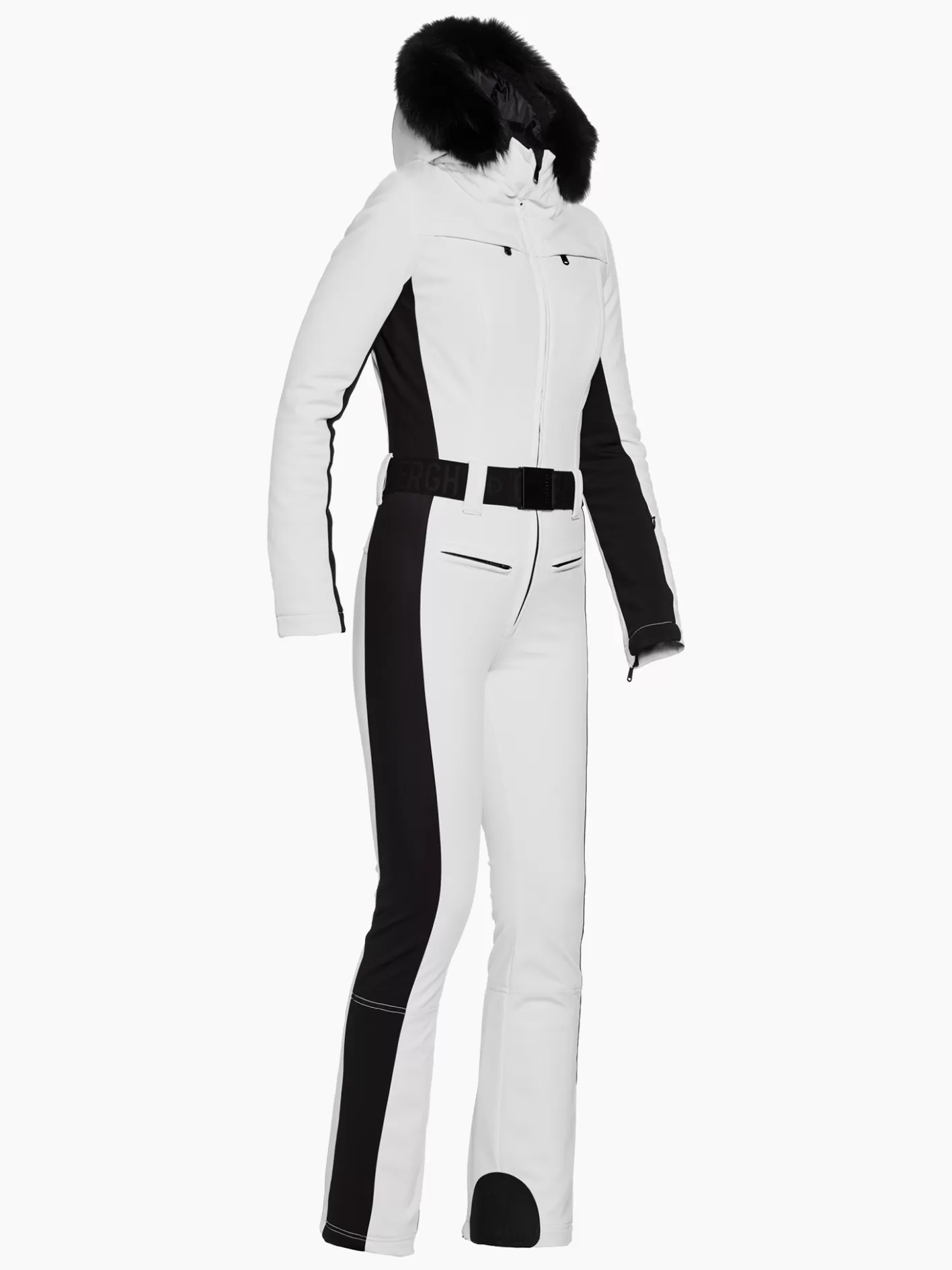 Goldbergh PARRY LONG FAUX BORDER Ski Suit white Cheap