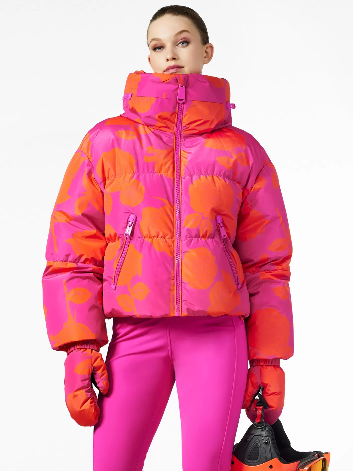 Goldbergh ROSALIE Ski Jacket romantic rose orange Outlet
