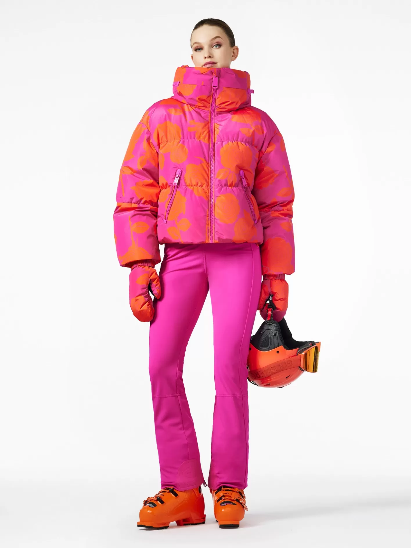 Goldbergh ROSALIE Ski Jacket romantic rose orange Outlet