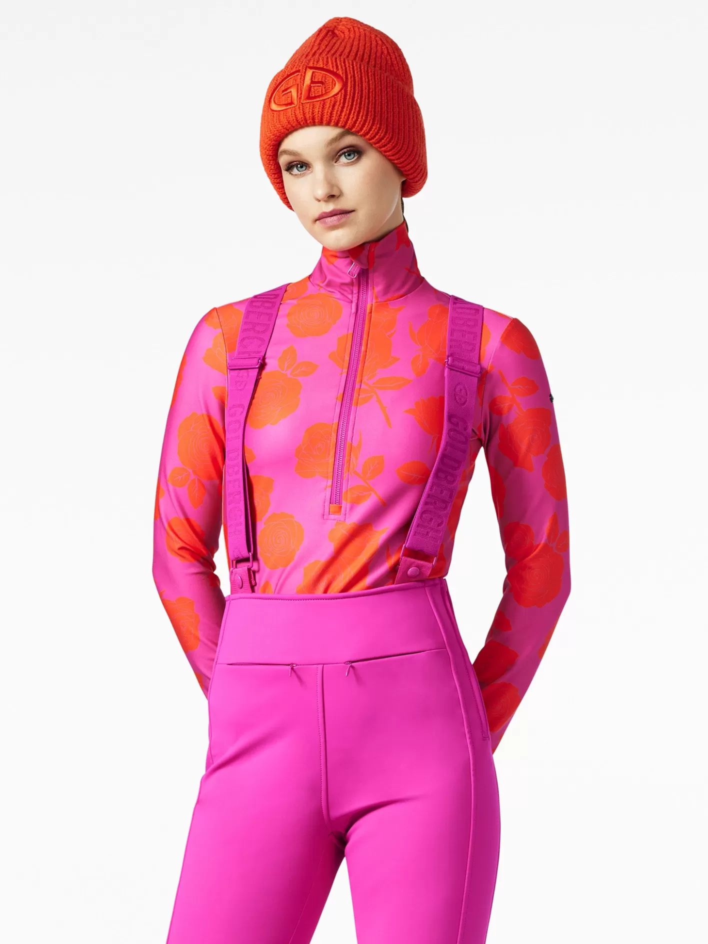 Goldbergh ROSY Ski Pully romantic rose orange Online