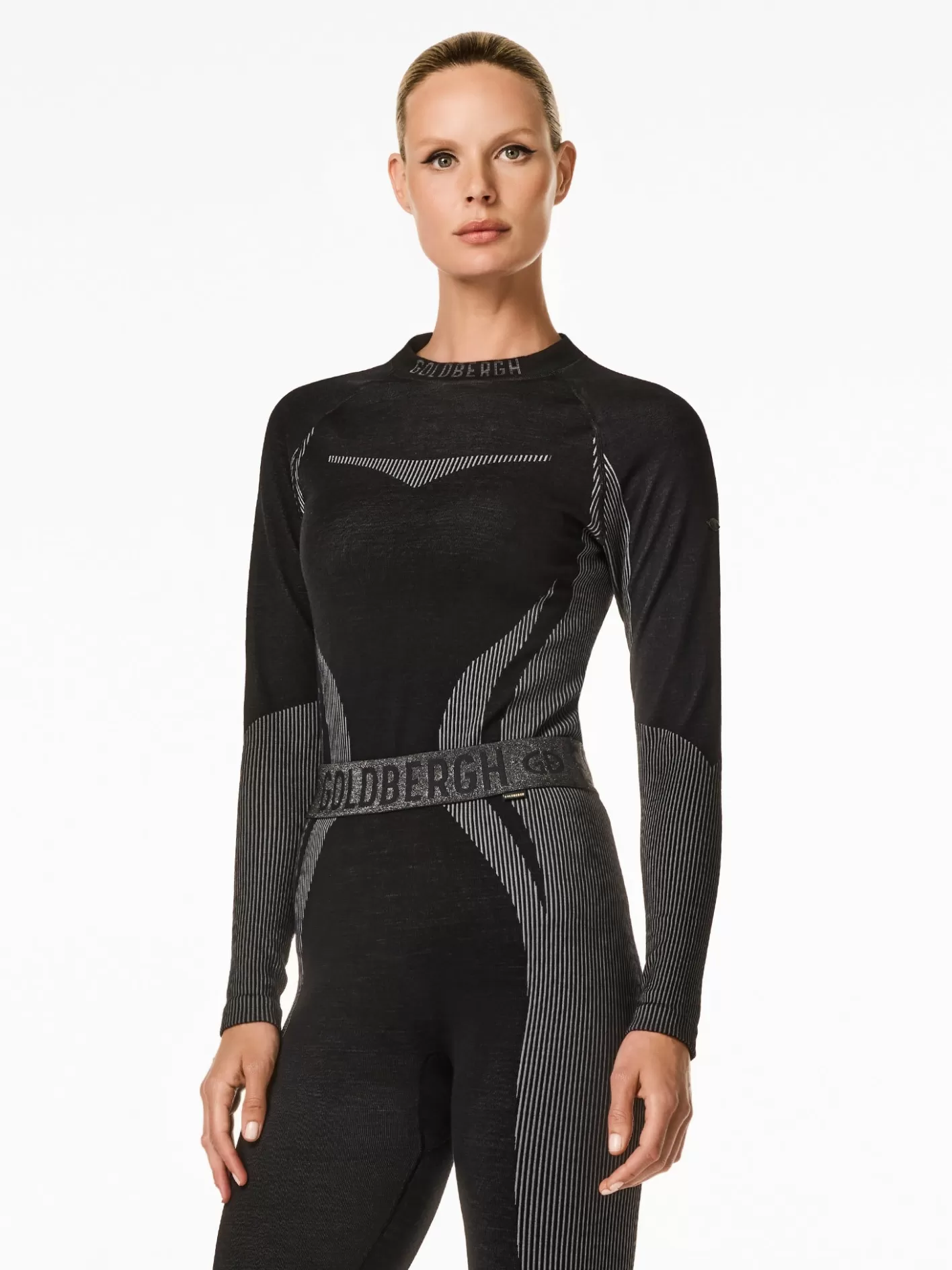 Goldbergh Slick Baselayer Long Sleeve Black Cheap