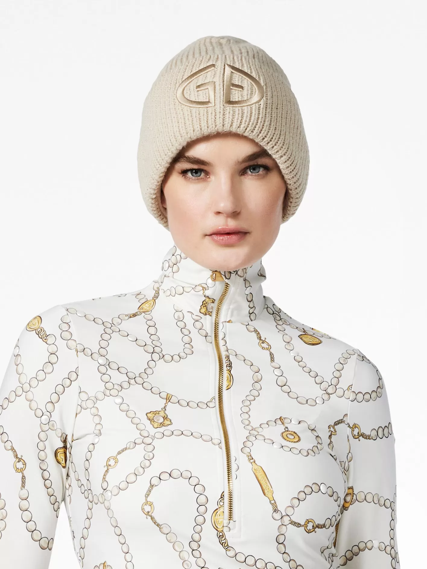 Goldbergh VALERIE Beanie champagne Discount