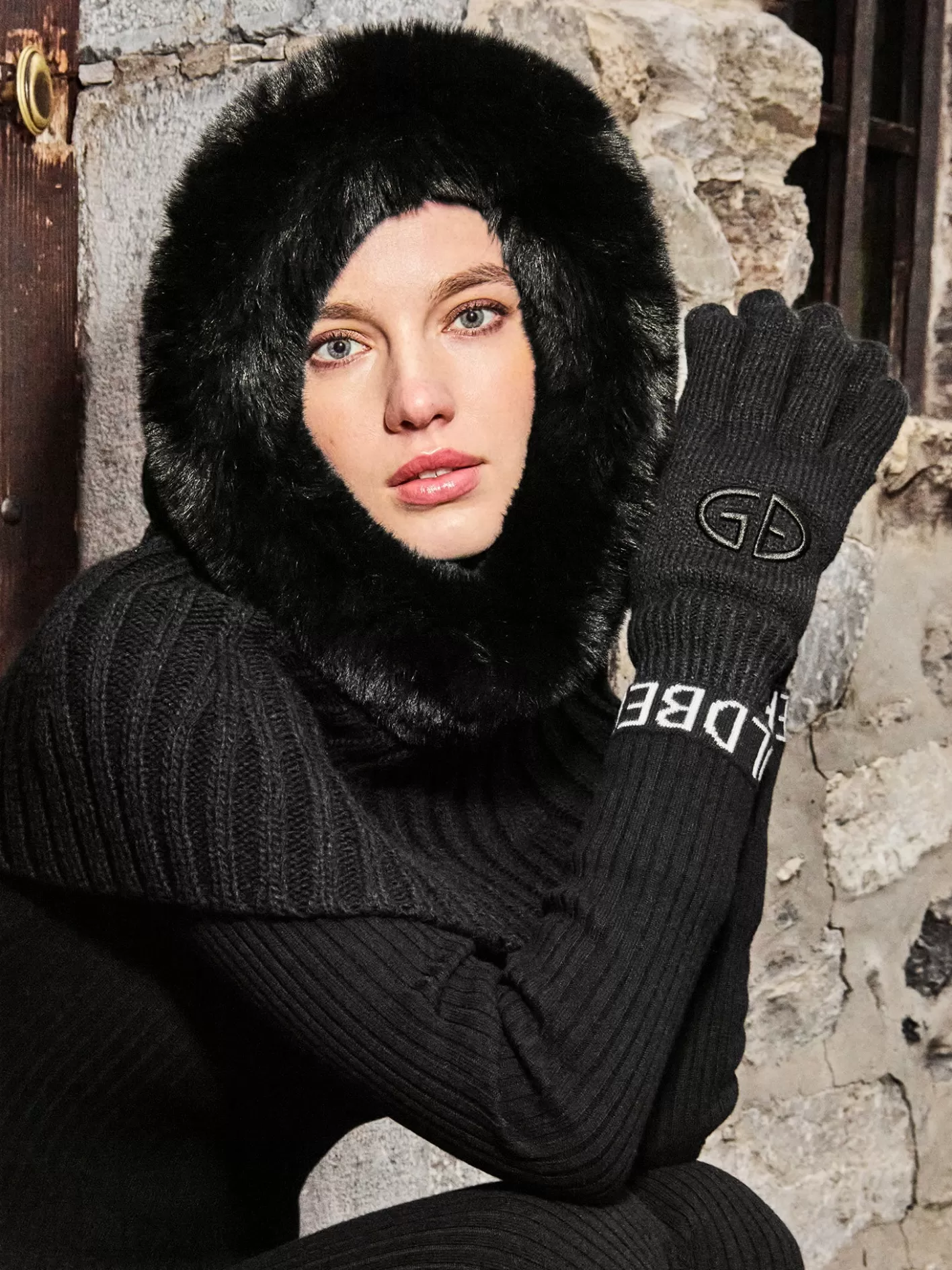 Goldbergh VANITY Gloves black New