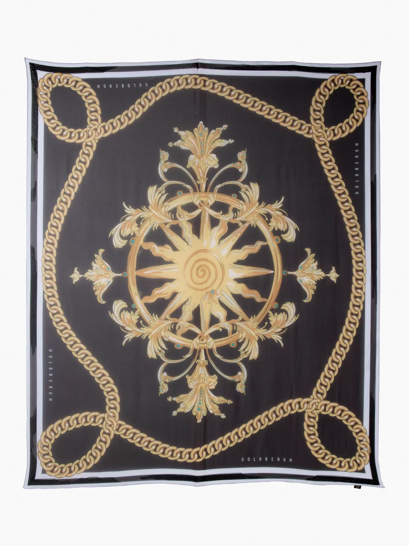 Goldbergh YACHT Pareo black/white Hot